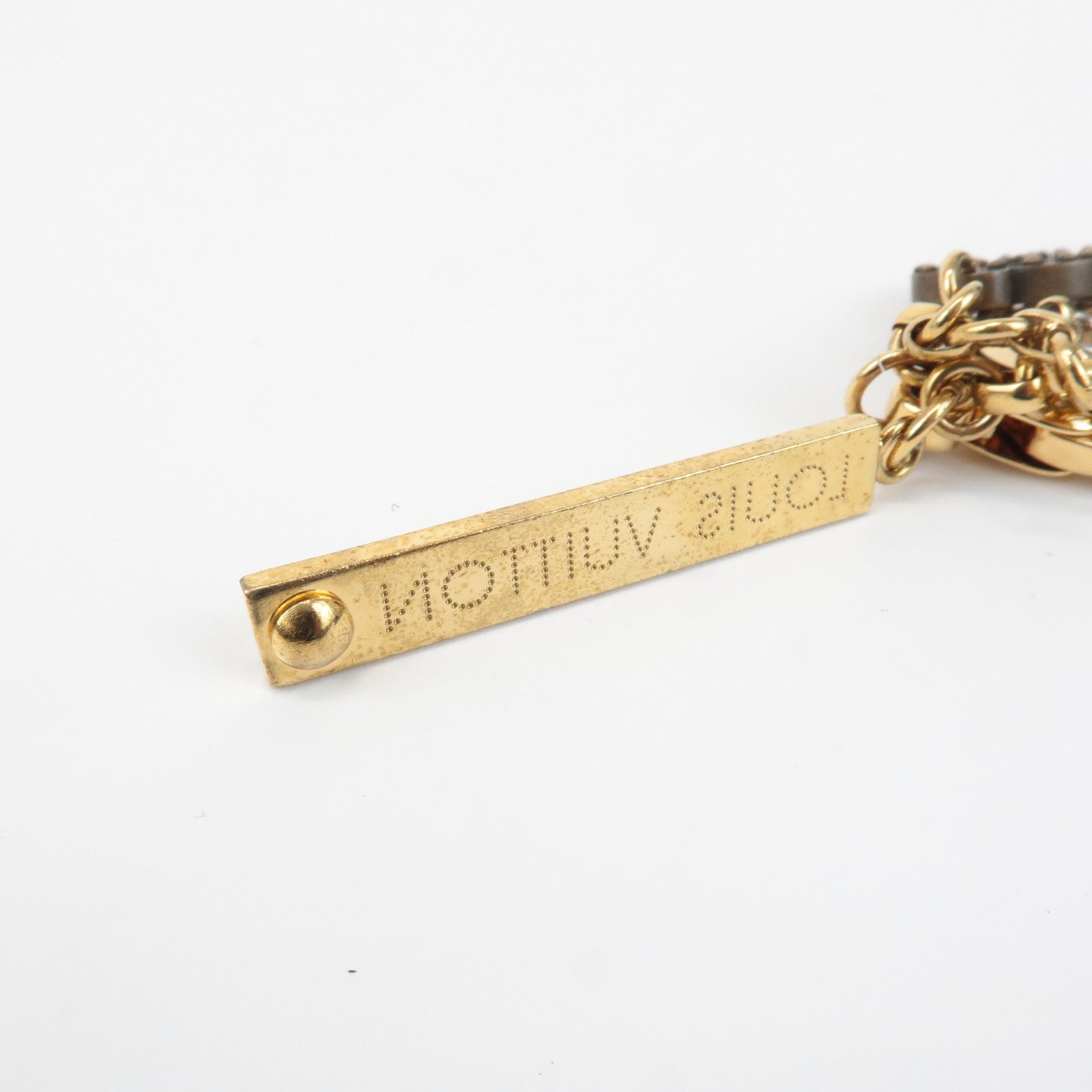 Louis Vuitton Monogram Flower Bijoux Sac Tapage Bag Charm M66350 Used