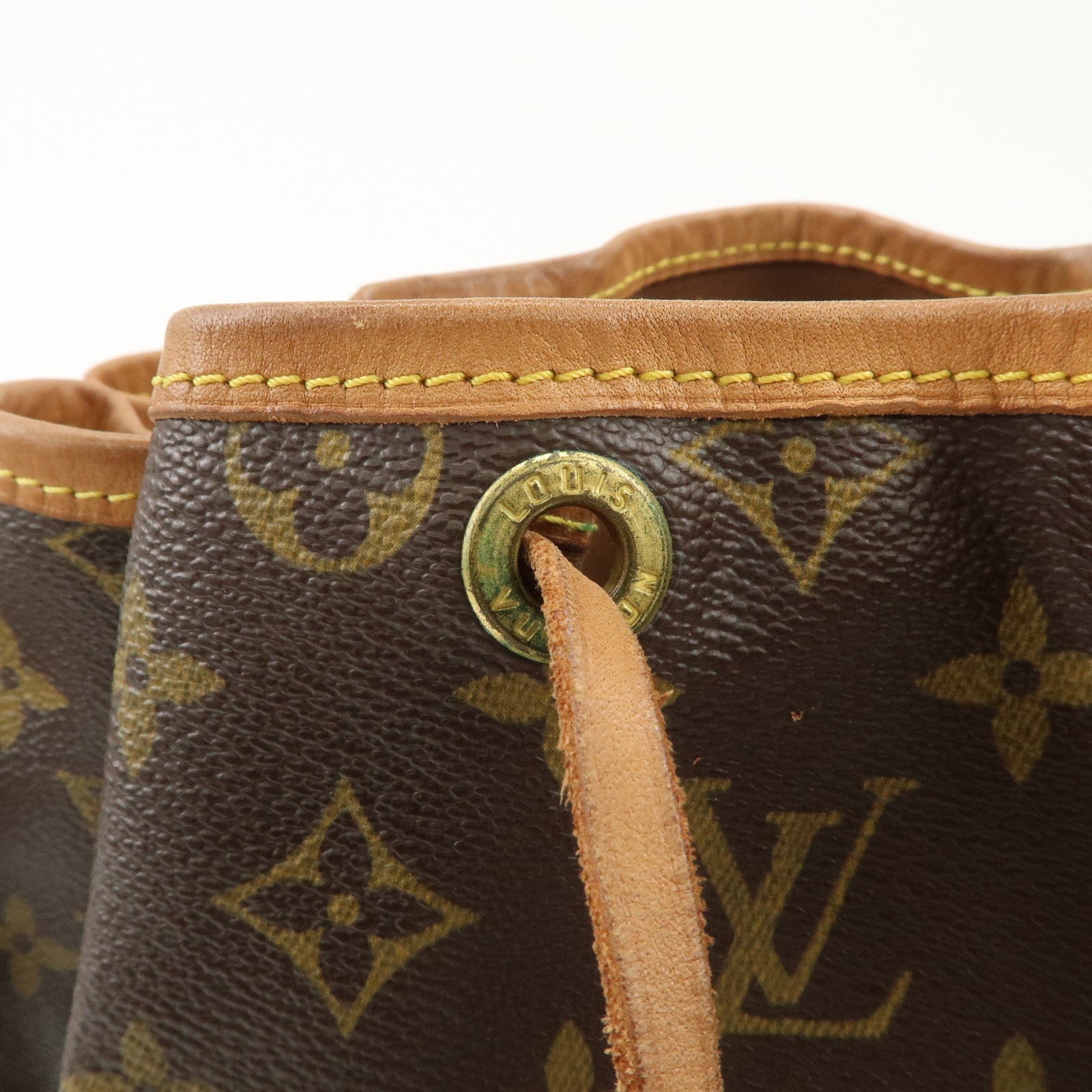 Louis Vuitton Monogram Noe Shoulder Bag Hand Bag Brown M42224