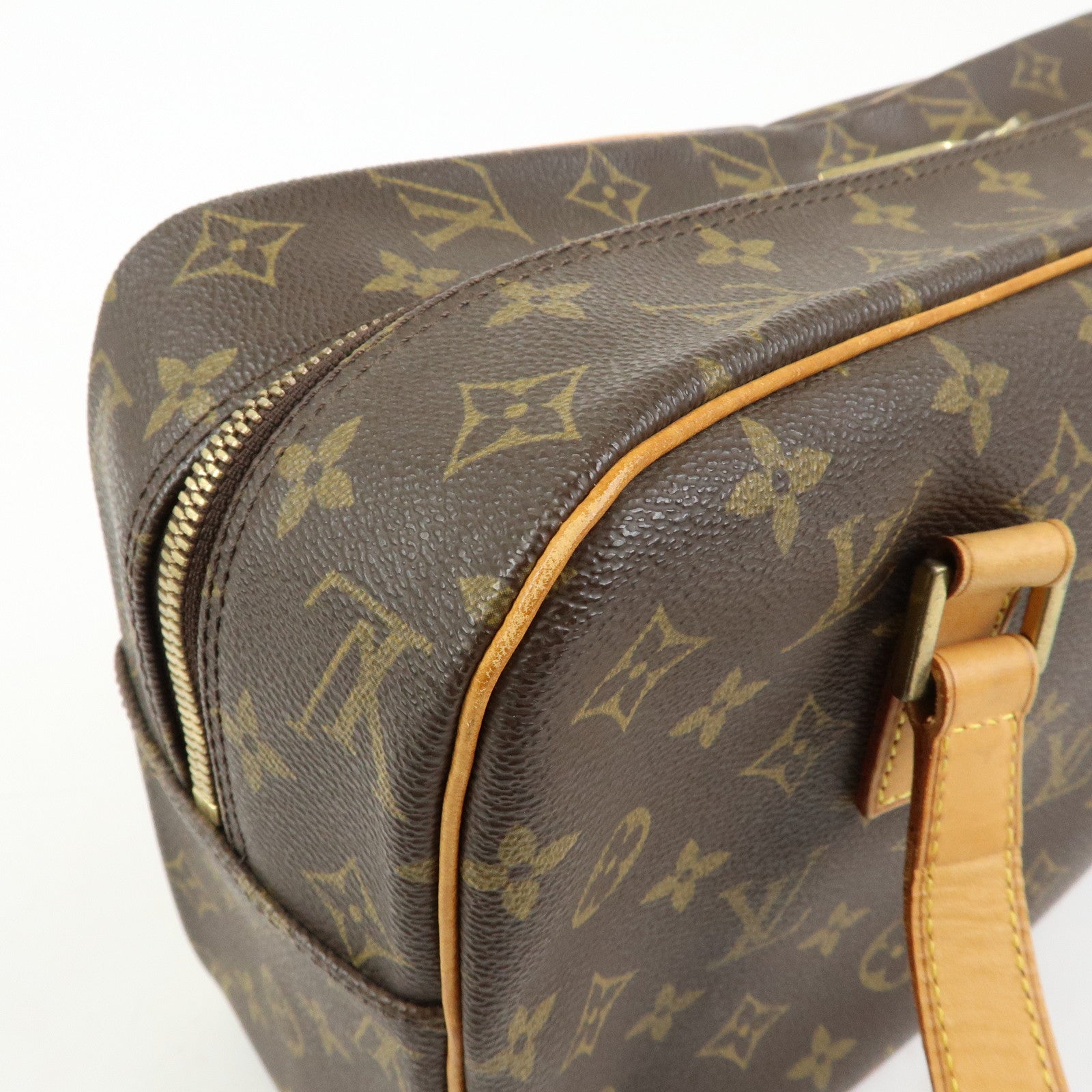 Louis Vuitton Monogram Cite GM Shoulder Bag Boston Bag Brown M51181