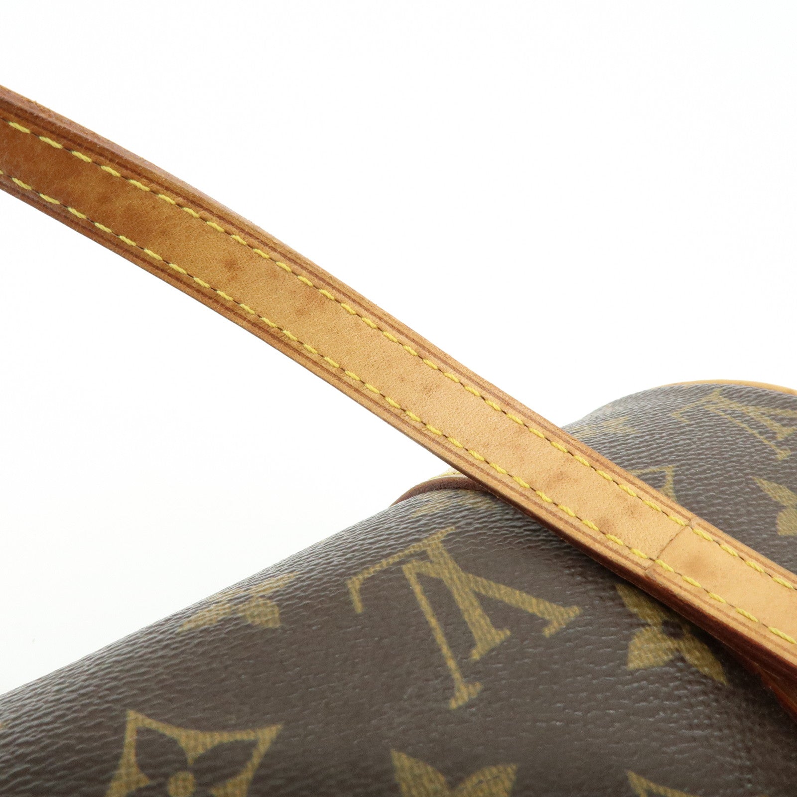Louis Vuitton Monogram Papillon 26 Hand Bag Brown M51386