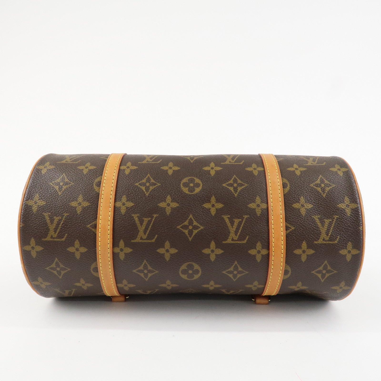 Louis Vuitton Monogram Papillon 30 Hand Bag New Style Brown M51385