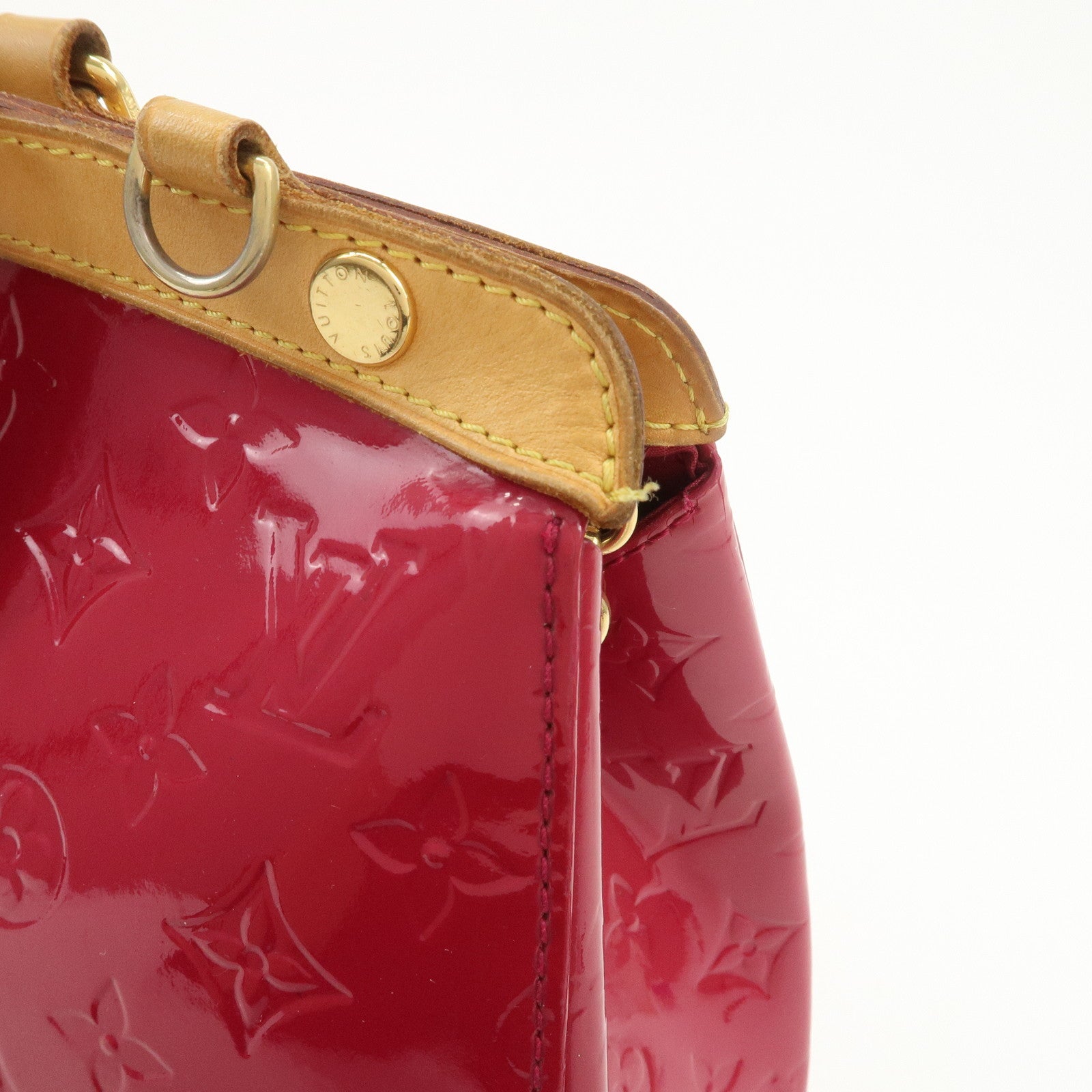 Louis Vuitton Vernis Brea MM 2Way Bag Hand Bag RoseIndien M91798