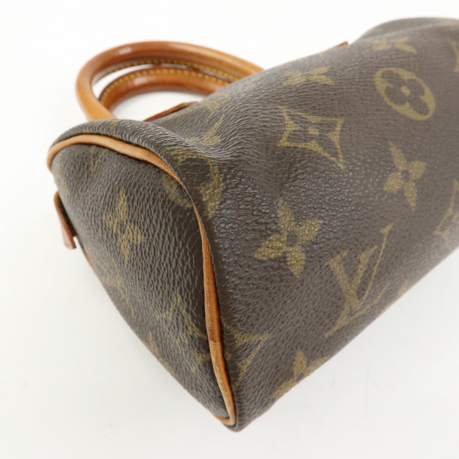Louis Vuitton Monogram Canvas Mini Speedy Hand Boston Bag M41534