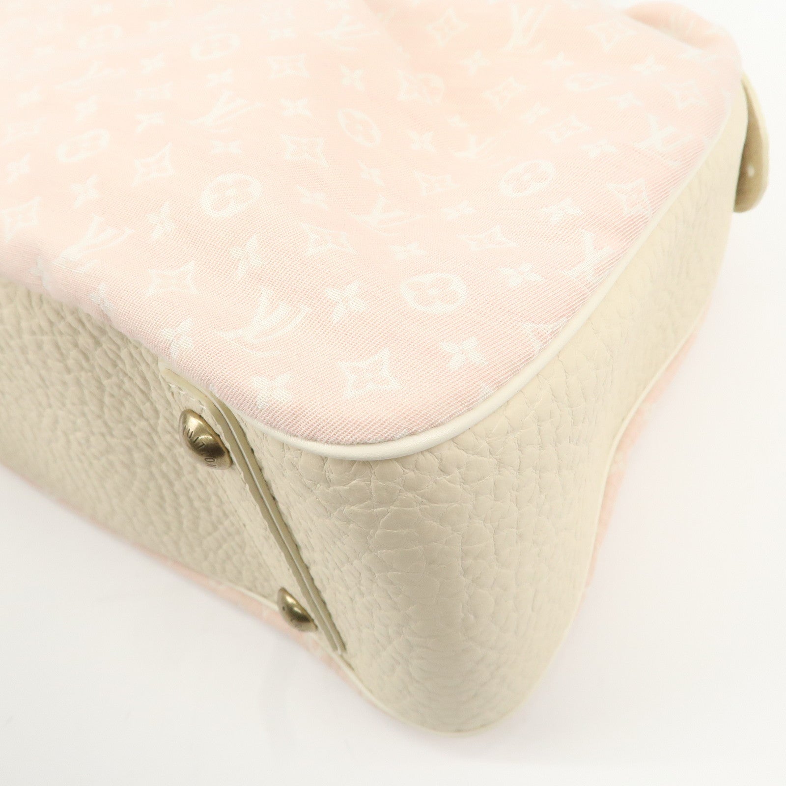 Louis Vuitton Monogram Mini Lin Trapeze GM Hand Bag Pink M40064