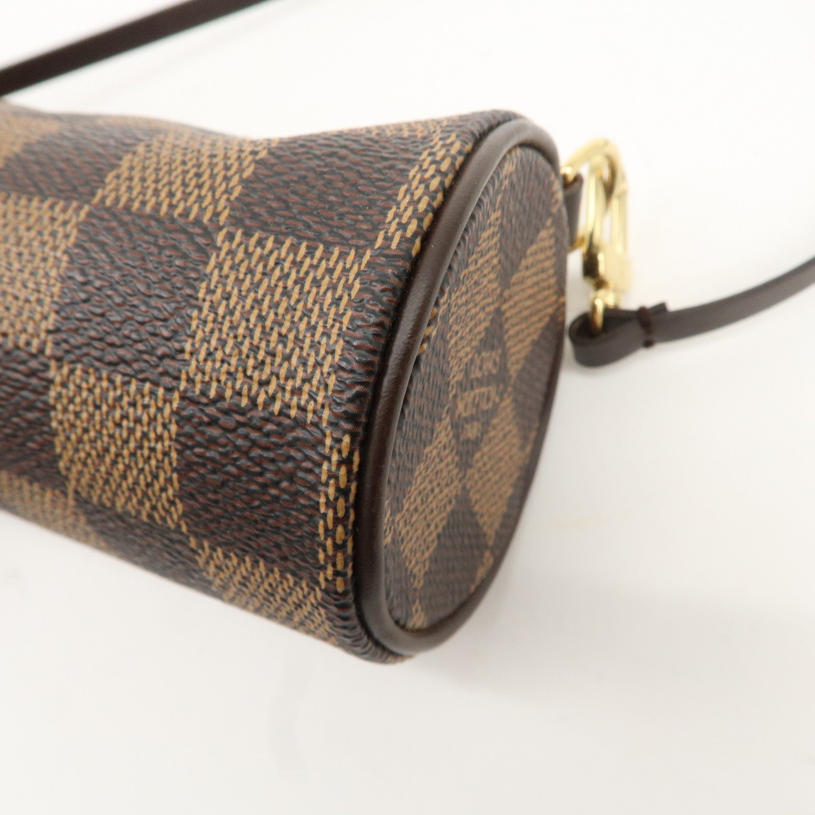 Louis Vuitton Damier Mini Pouch for Papillon Bag Brown