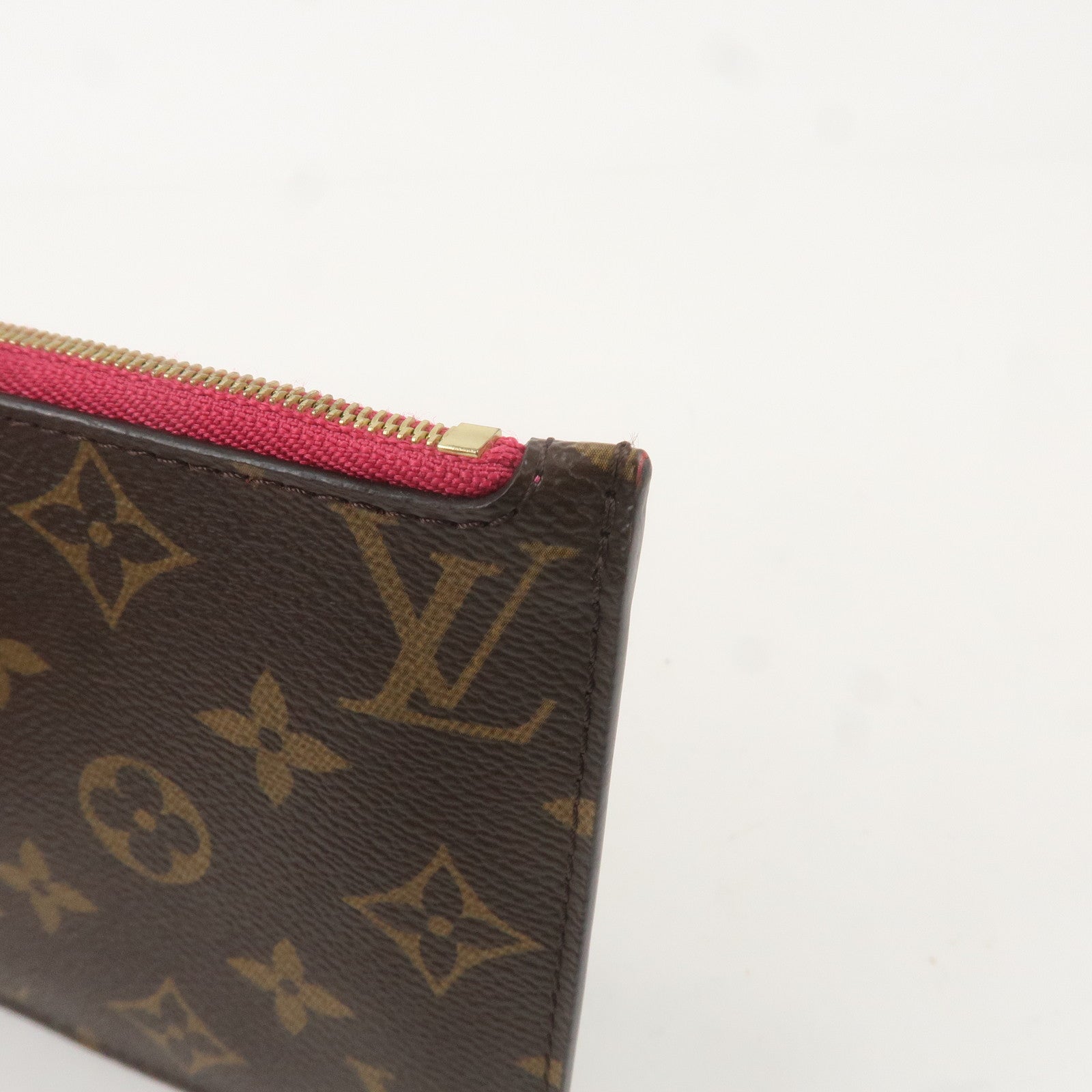 Louis Vuitton Monogram Pouch For Neverfull PM Brown