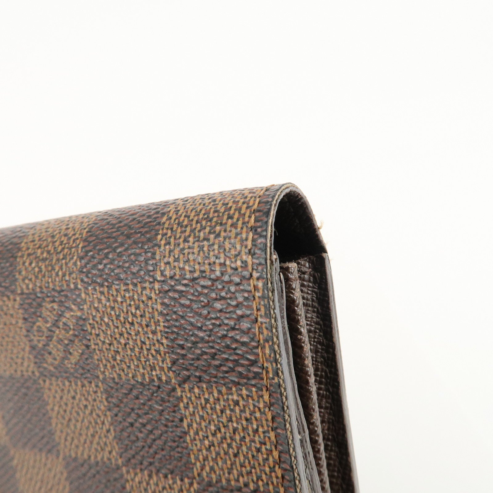 Louis Vuitton Damier Porte Monnaie Credit Long Wallet N61725