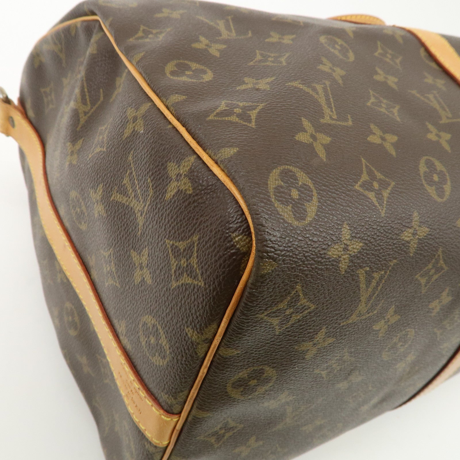 Louis Vuitton Monogram Keep All Bandouliere 50 Boston Bag M41416