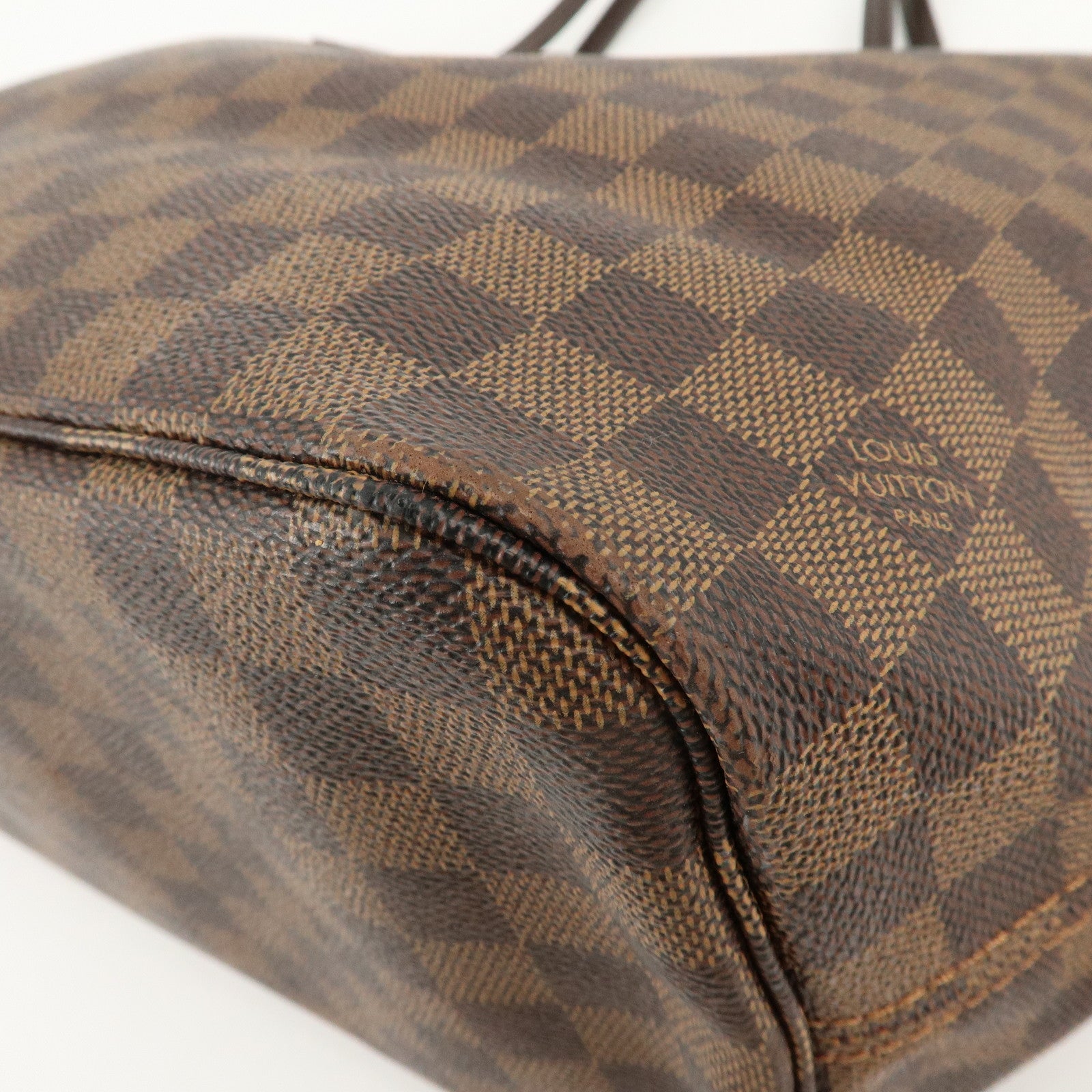 Louis Vuitton Damier Neverfull MM Tote Bag Hand Bag N51105