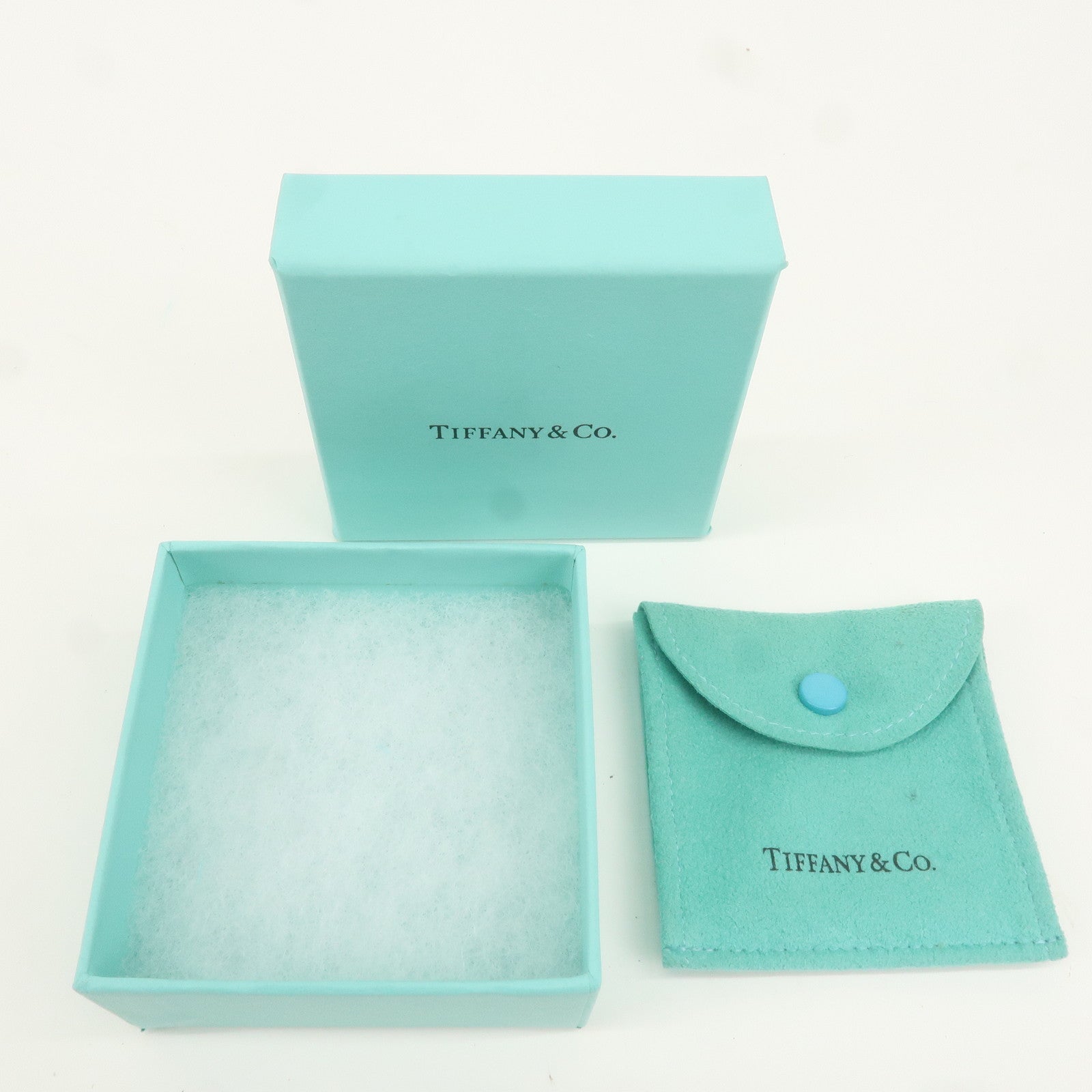 Tiffany&Co. Set of 10 Jewelry Necklace Box Dust Bag Tiffany Blue