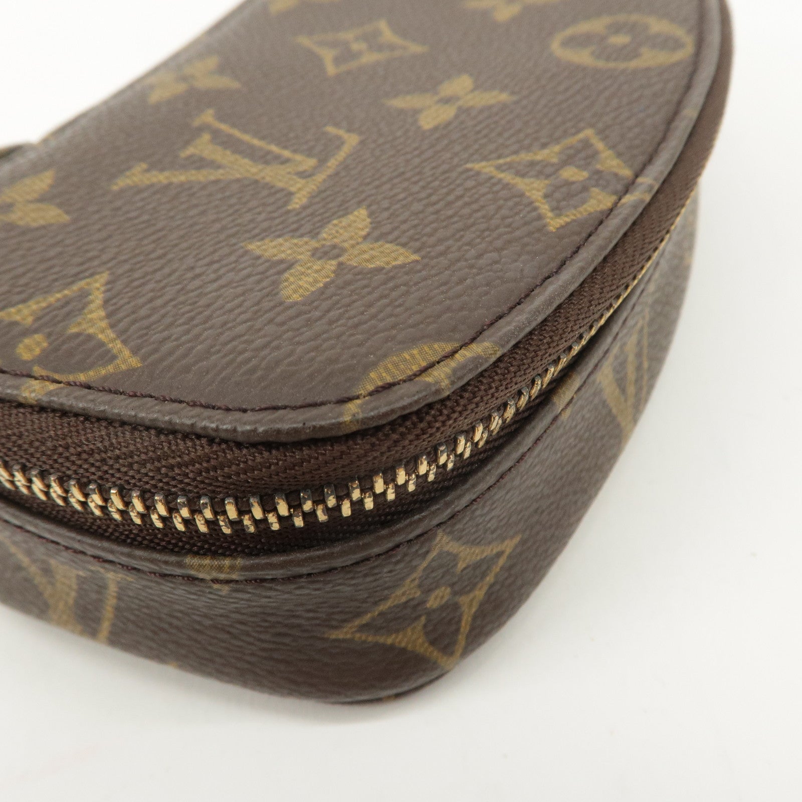 Louis Vuitton Monogram Posh Monte Carlo Pouch Brown M47352