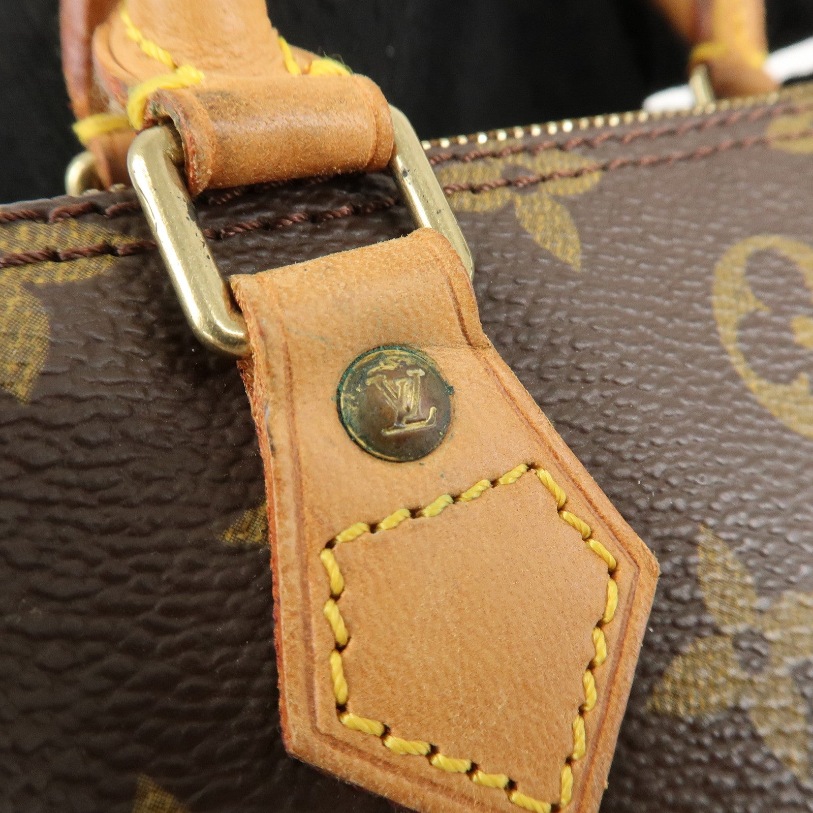 Louis Vuitton Monogram Mini Speedy & Strap M41534 J75010 Used