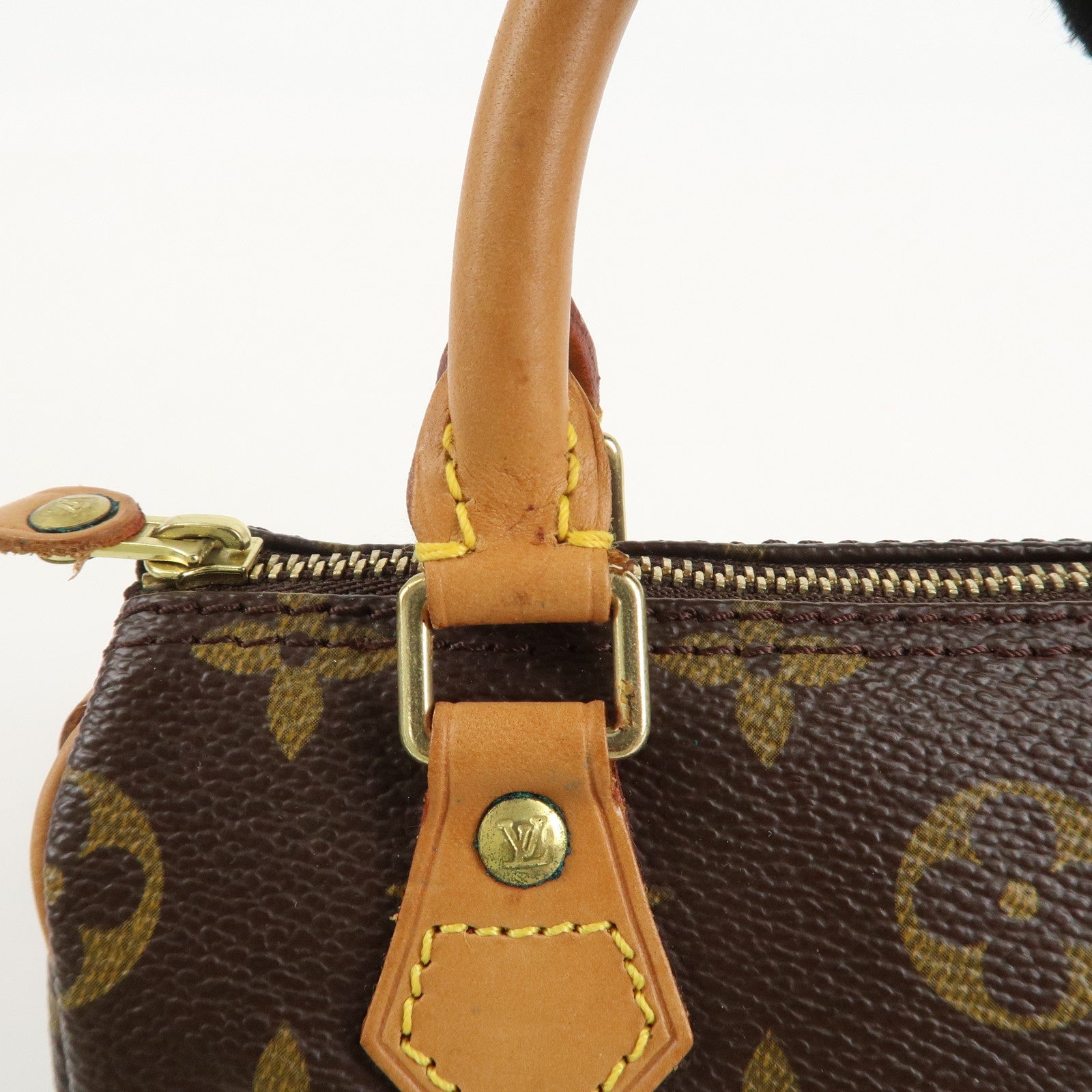 Louis Vuitton Monogram Mini Speedy & Strap M41534 J00145