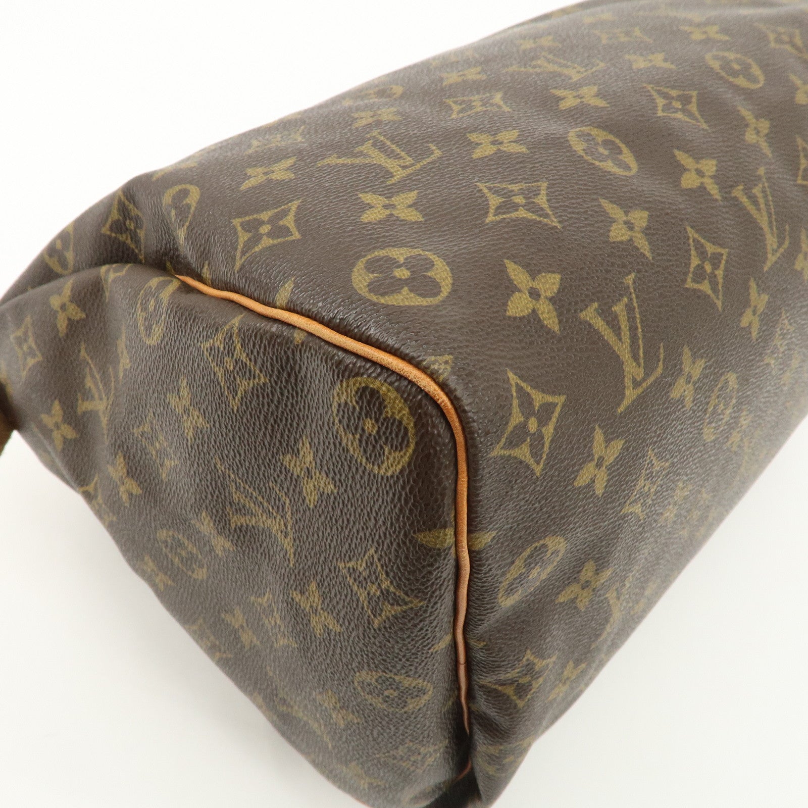 Louis Vuitton Monogram Speedy 35 Hand Bag Boston Bag M41524 Used