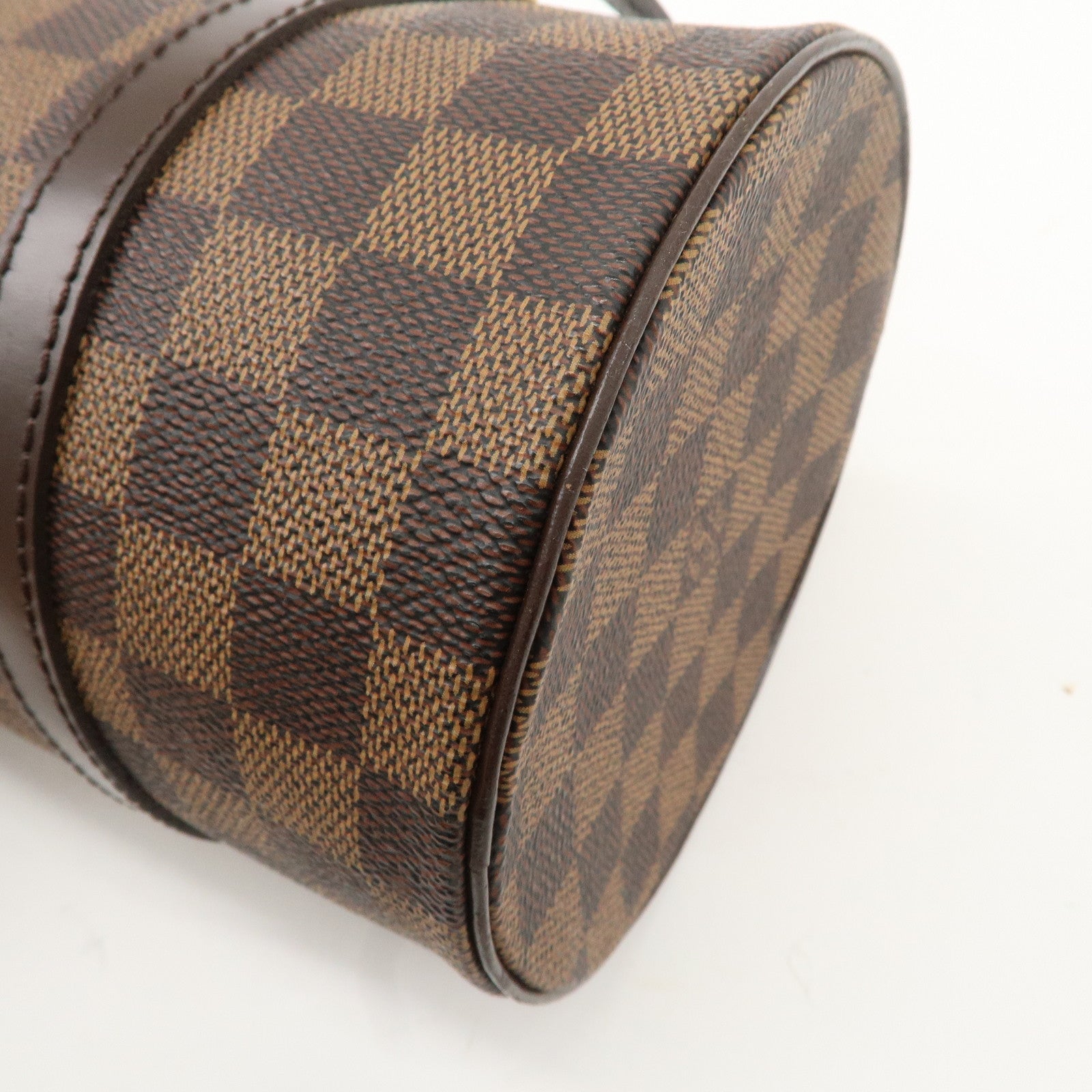 Louis Vuitton Damier Ebene Papillon 26 Hand Bag Brown N51304