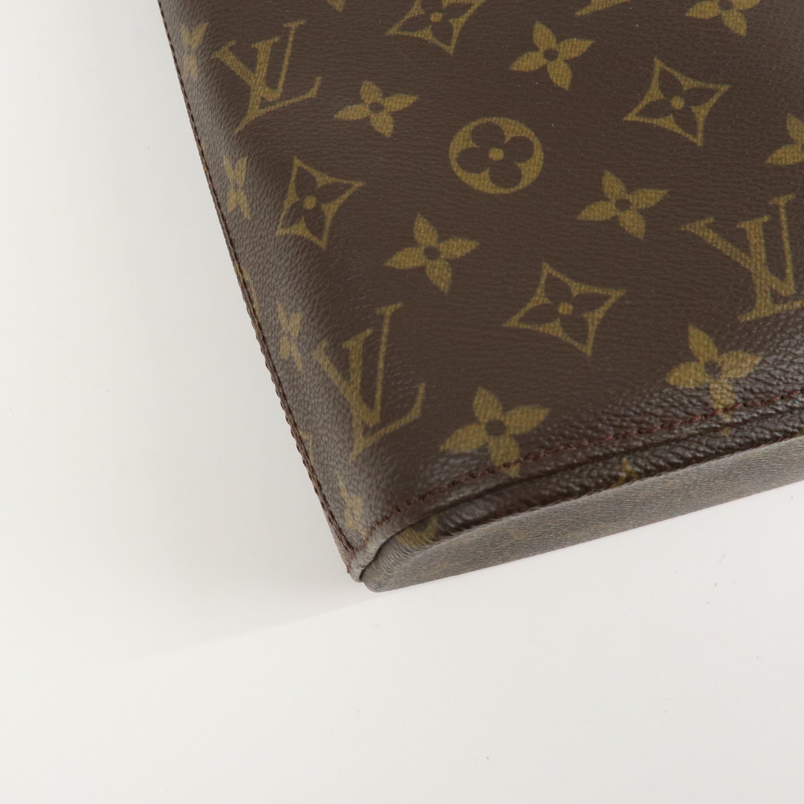 Louis Vuitton Monogram Luco Tote Bag Hand Bag Brown M51155