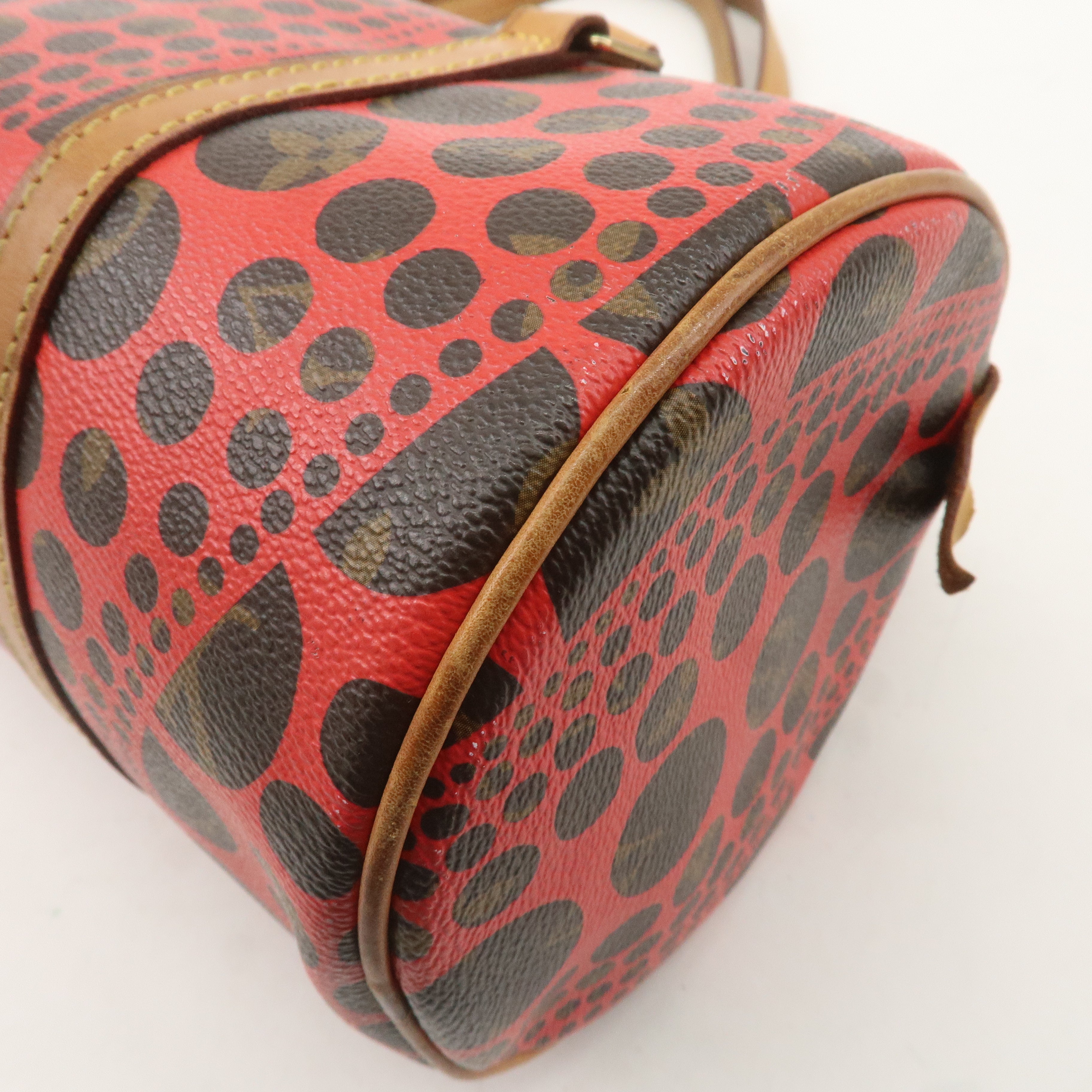 Louis Vuitton Pumpkin Dots Yayoi Kusama Papillon 30 Bag M40689