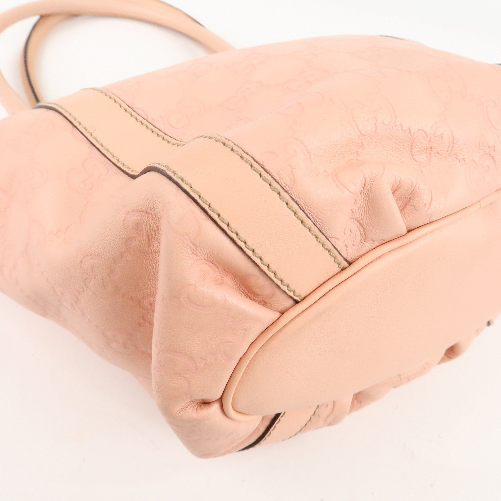 GUCCI Abbey Guccissima Leather Shoulder Bag Tote Bag 211983 Used