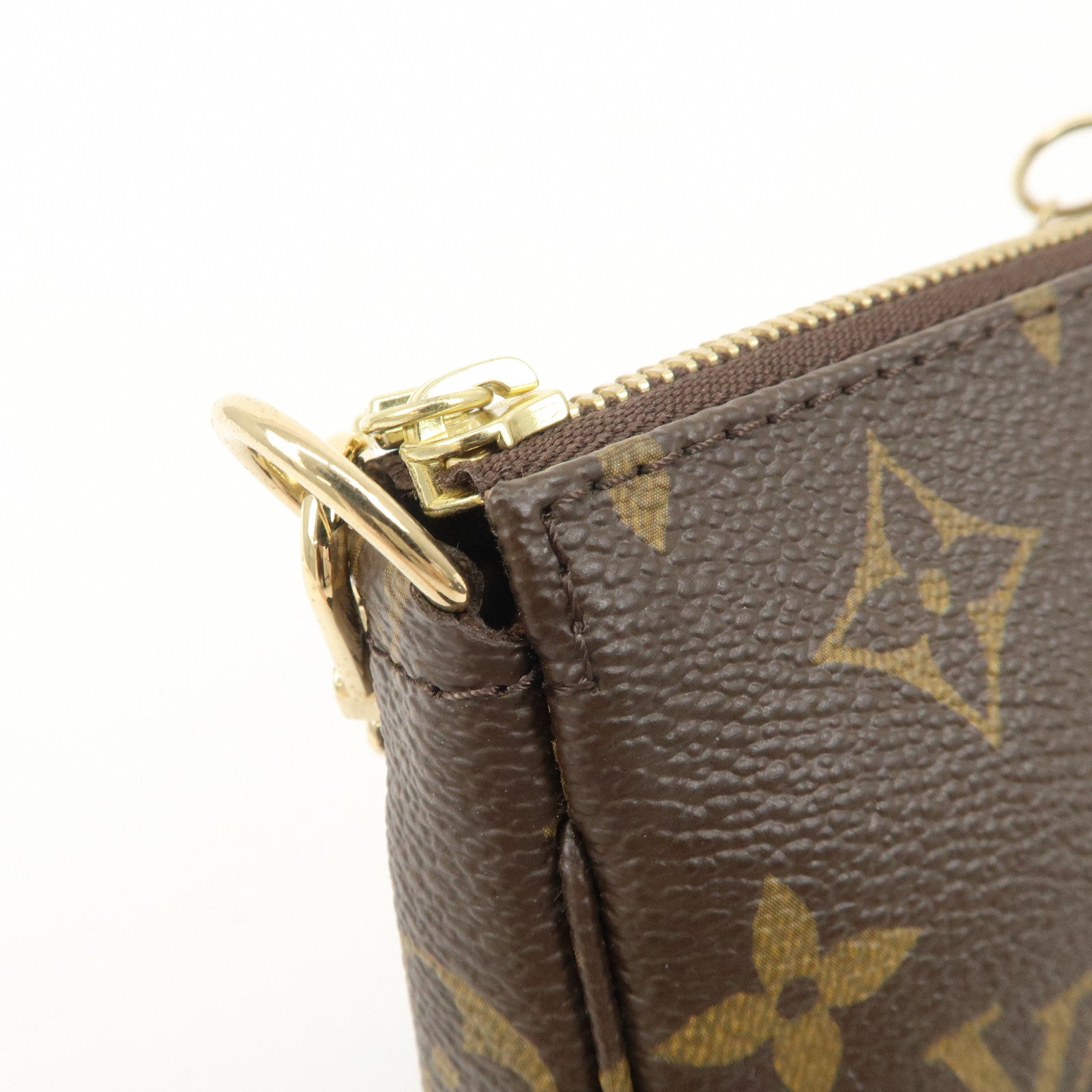 Louis Vuitton Monogram Mini Pochette Accessoires Pouch M58009