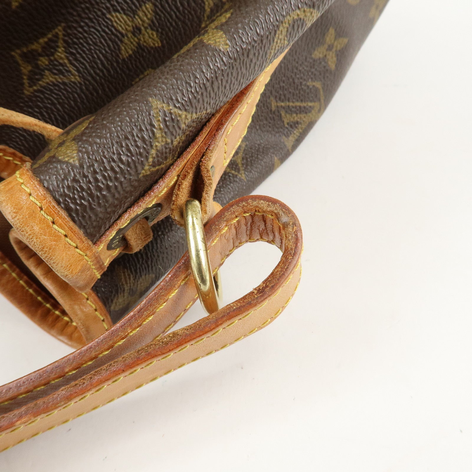 Louis Vuitton Monogram Petit Noe Shoulder Bag Brown M42226