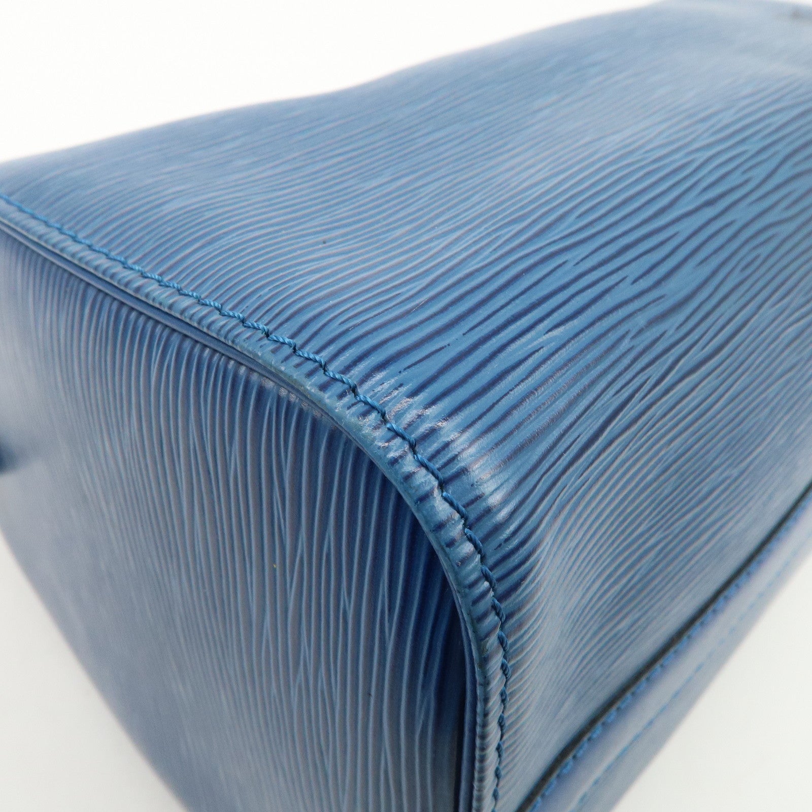 Louis Vuitton Epi Speedy 25 Hand Boston Bag Blue M43015 Used