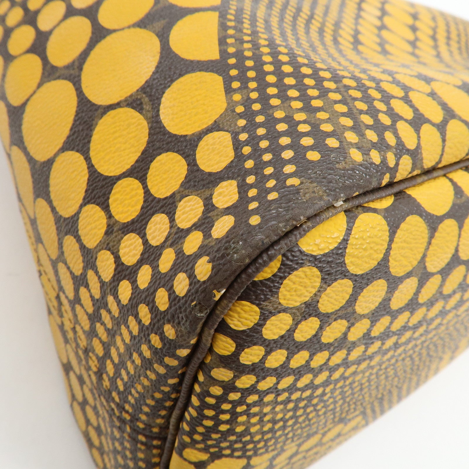 Louis Vuitton Yellow Pumpkin Dots Yayoi Kusama Neverfull MM M40685