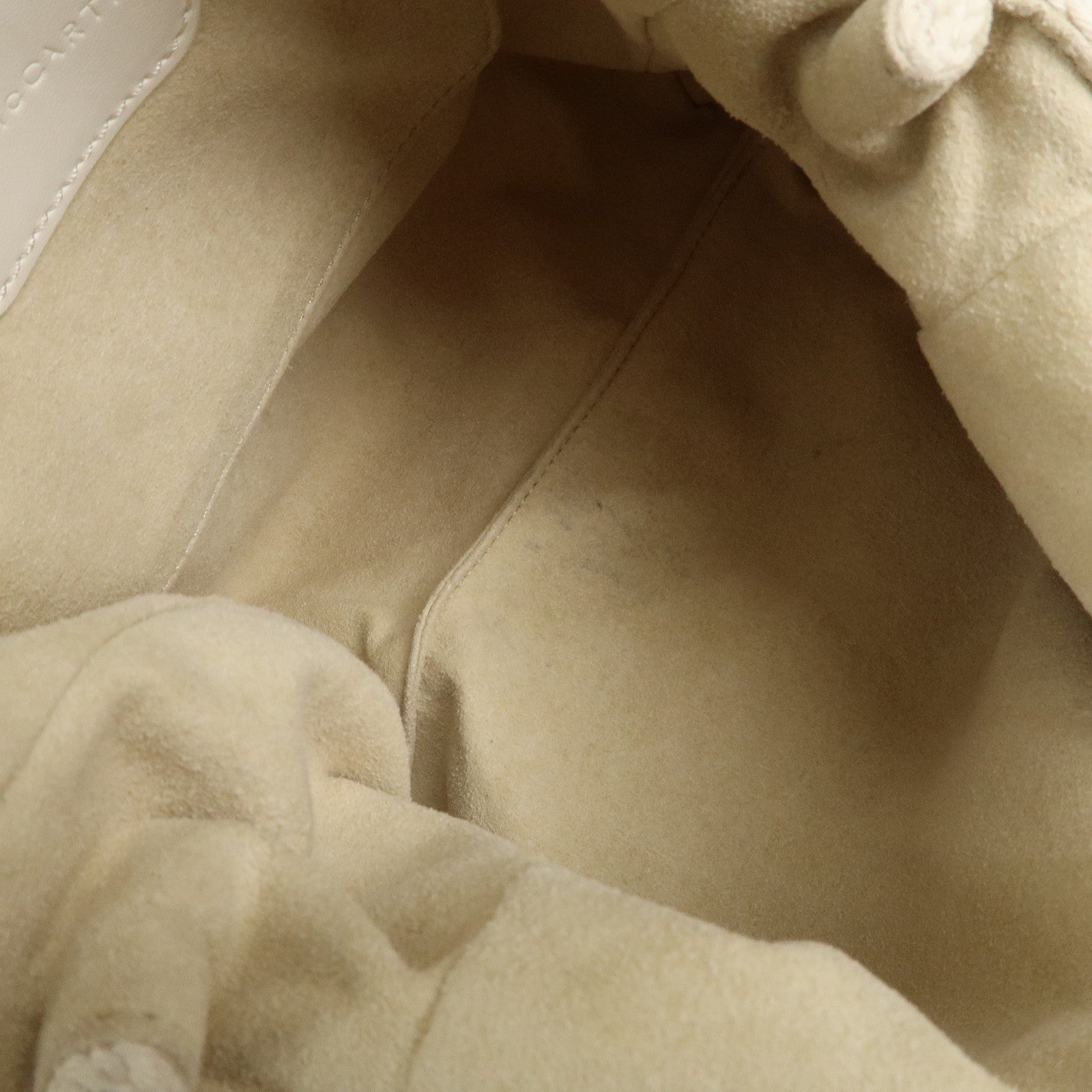 STELLA MCCARTNEY Falabella Cotton 2Way Bag Shoulder Bag Ivory