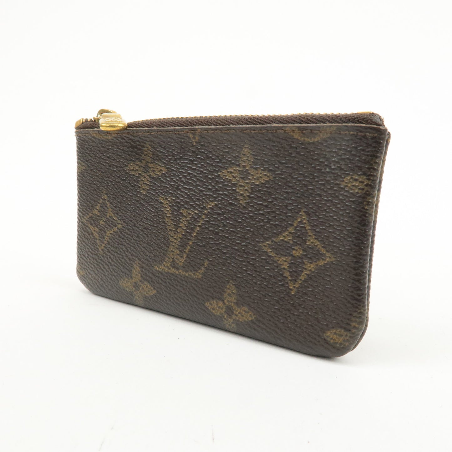 Louis Vuitton Set of 3 Pochette Cles Coin Key Case Brown M62650