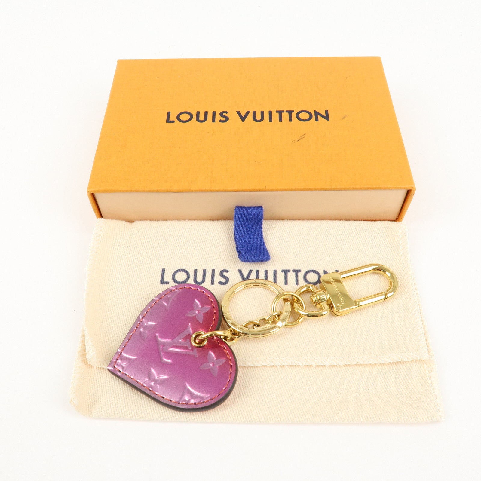 Louis Vuitton Monogram Vernis Porte Cles Cool Gradient M69016