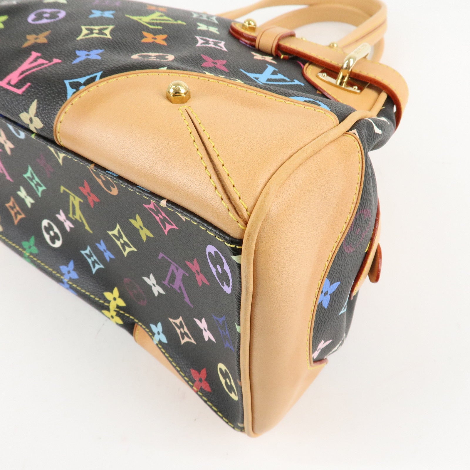 Louis Vuitton Monogram Multi Color Claudia Hand Bag M40194