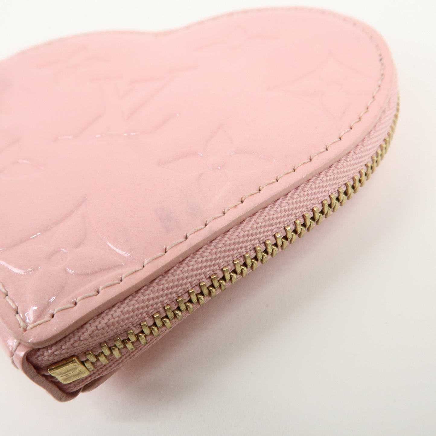 Louis Vuitton Monogram Vernis Porte Monnaie Coeur Coin Case M91431