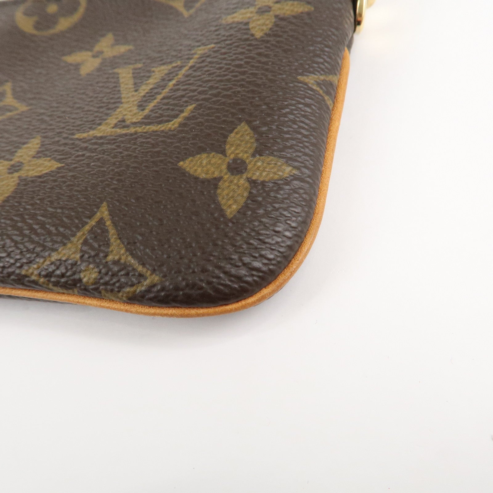 Louis Vuitton Monogram Pochette Milla PM Mini Pouch M60095 Used