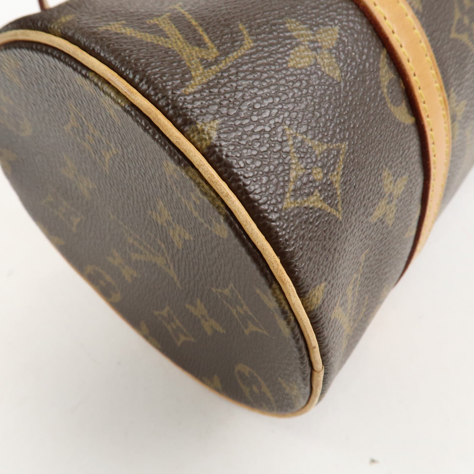 Louis Vuitton Monogram Papillon 26 Hand Bag Brown M51386