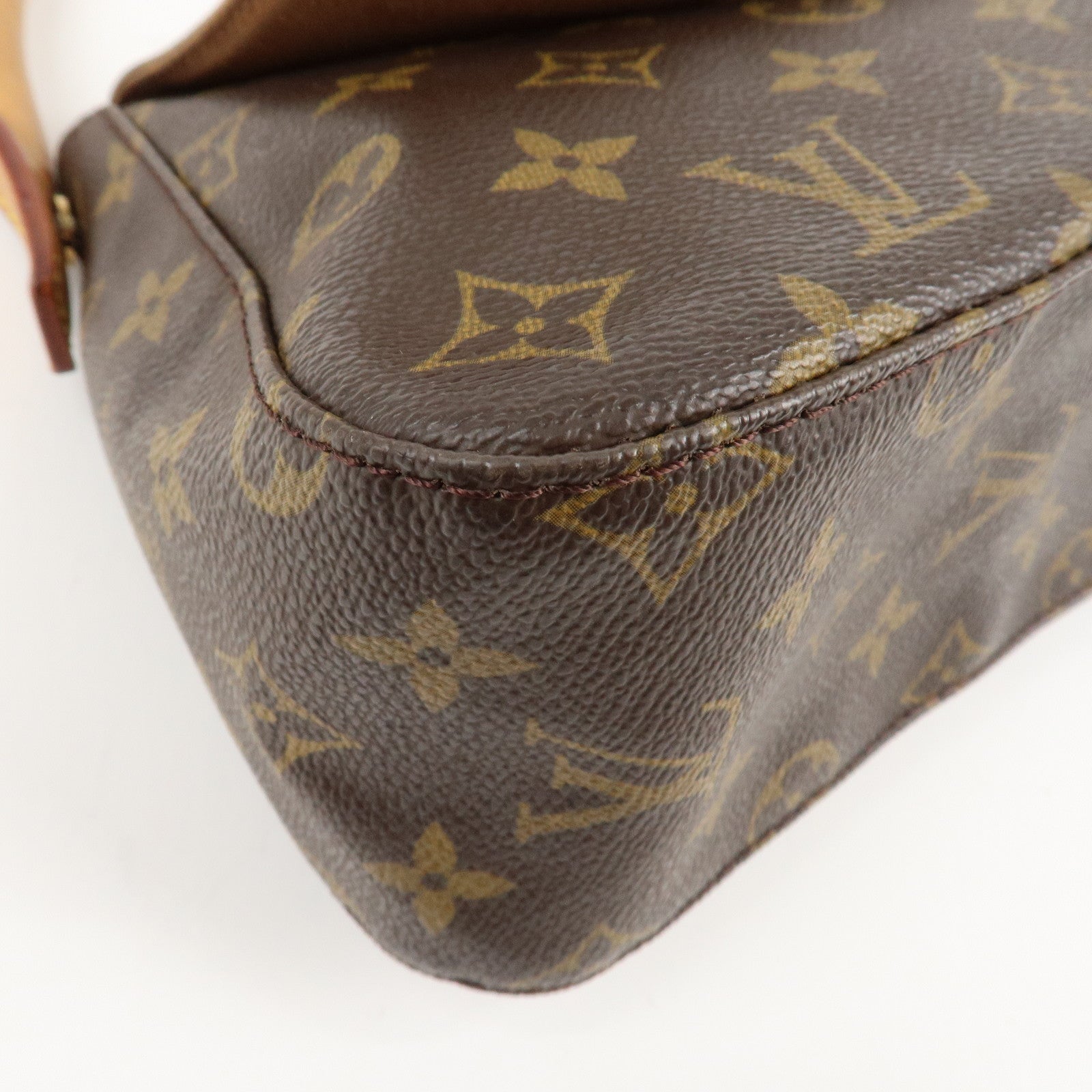 Louis Vuitton Monogram Mini Looping Shoulder Bag Hand Bag M51147