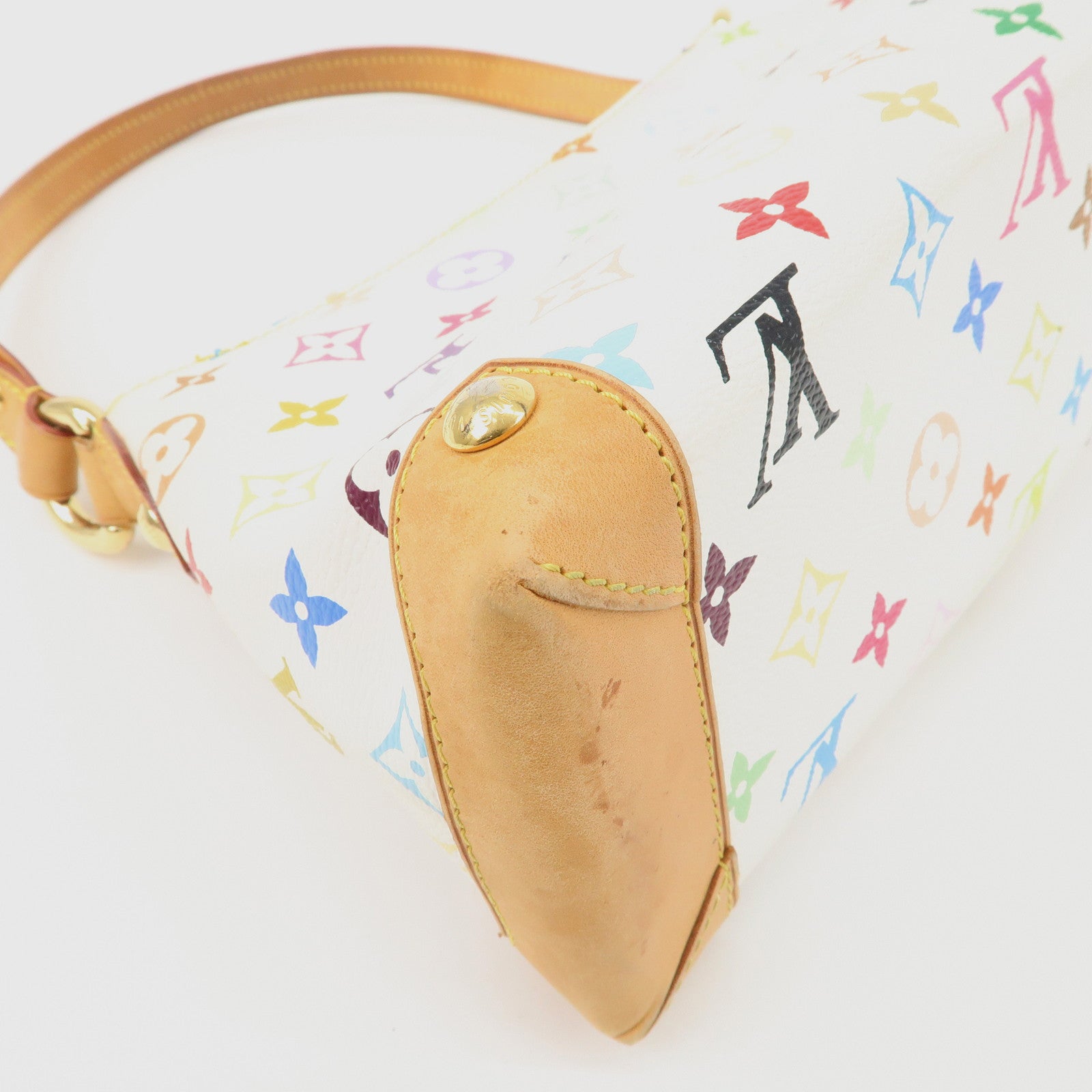 Louis Vuitton Monogram Multicolor Eliza Shoulder Bag Blanc M40098 Used