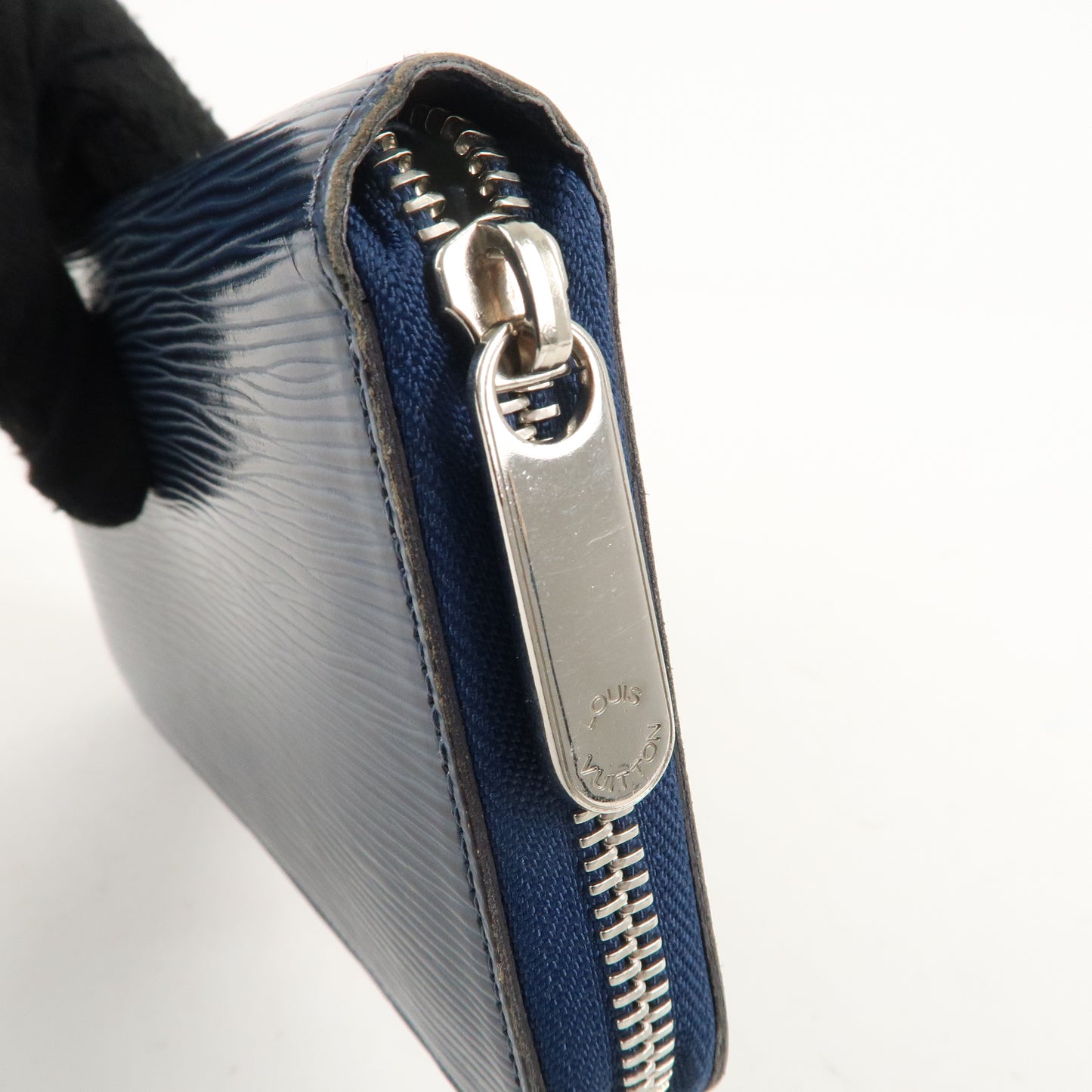 Louis Vuitton Epi Zippy Wallet Long Wallet Andigo Blue M60307