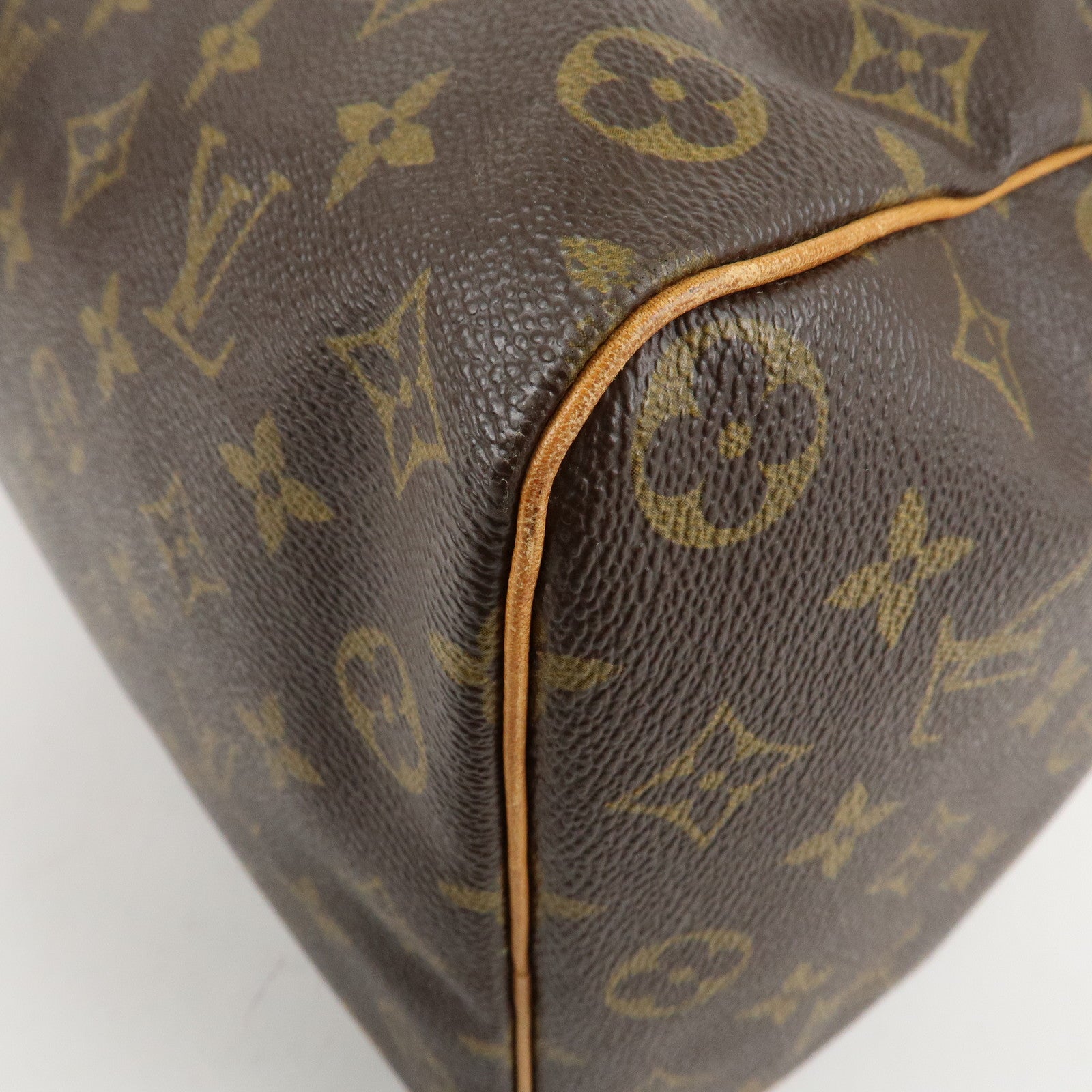 Louis Vuitton Monogram Speedy 35 Hand Bag Boston Bag M41524