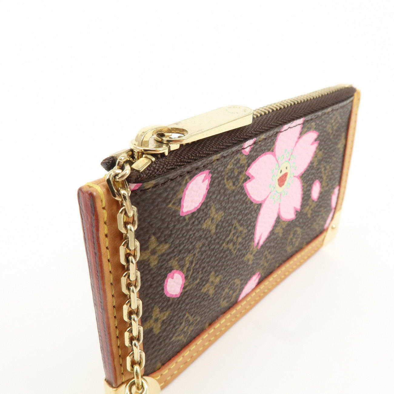 Louis Vuitton Cherry Blossom Pochette Cles Coin Case M92015