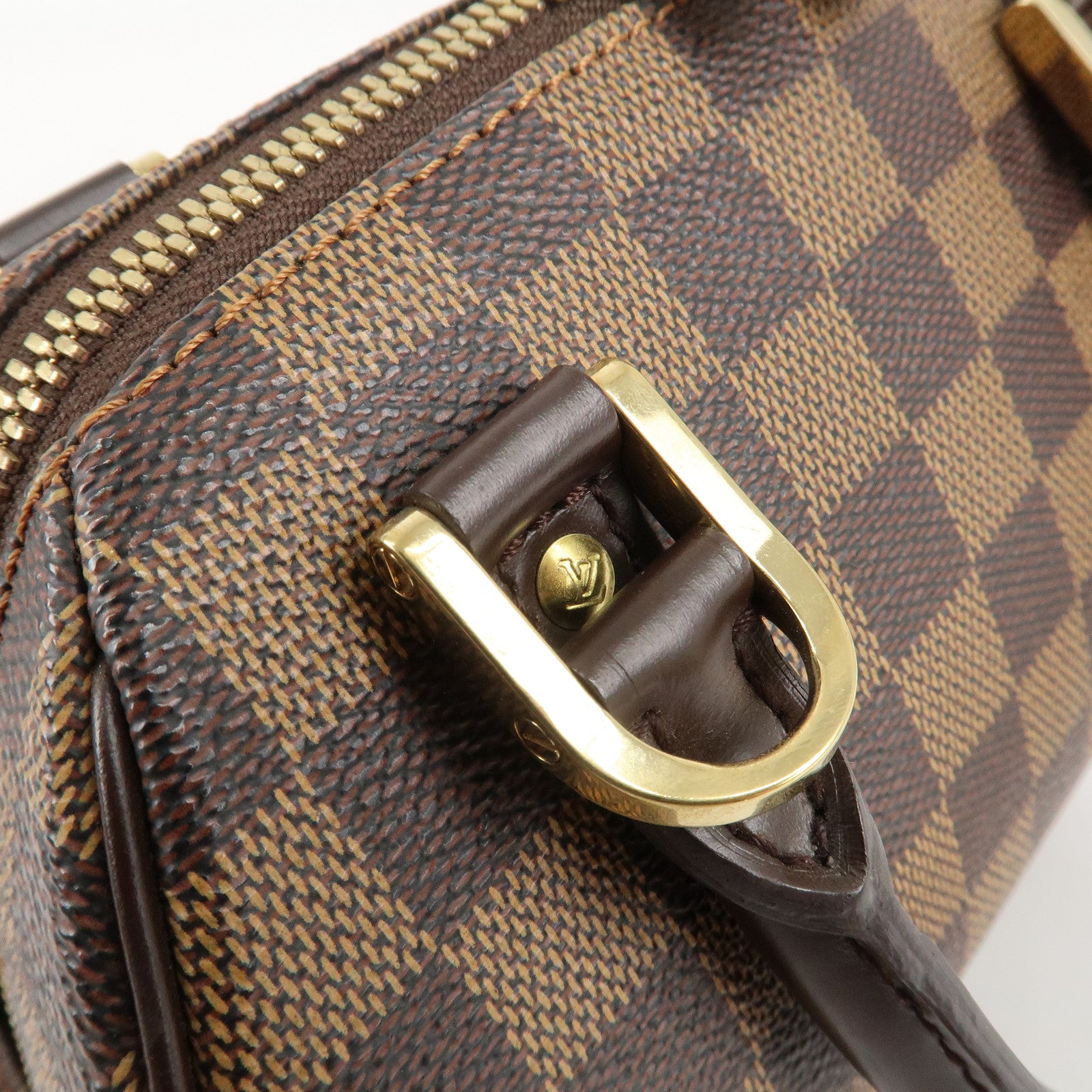 Louis Vuitton Damier Rivera Mini Hand Bag N41436 Brown