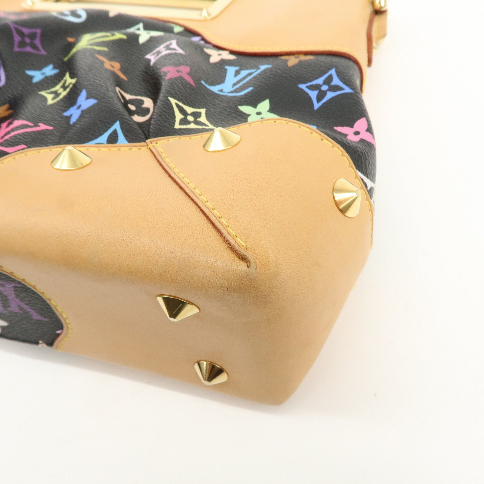 Louis Vuitton Monogram Multi Color Judy MM 2Way Bag Noir M40256 Used
