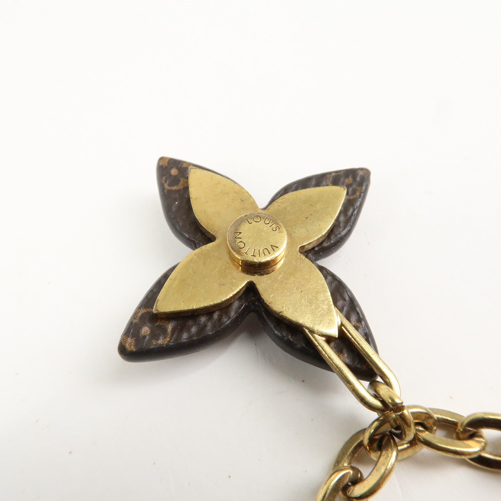 Louis Vuitton Bijoux Sac Sienne Blooming Flower Bag Charm M63086 Used