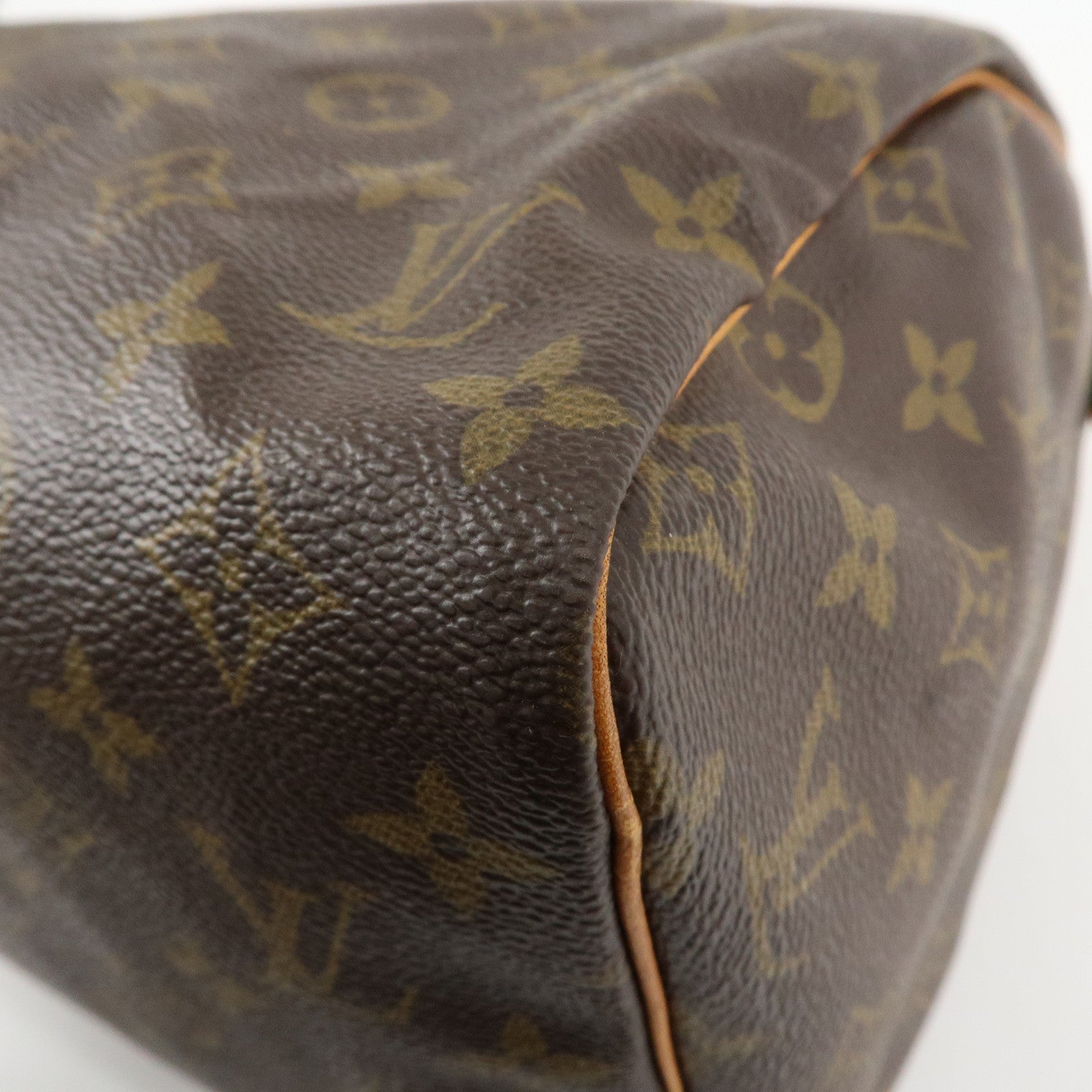 Louis Vuitton Monogram Speedy 30 Hand Bag Boston Bag M41108 Used