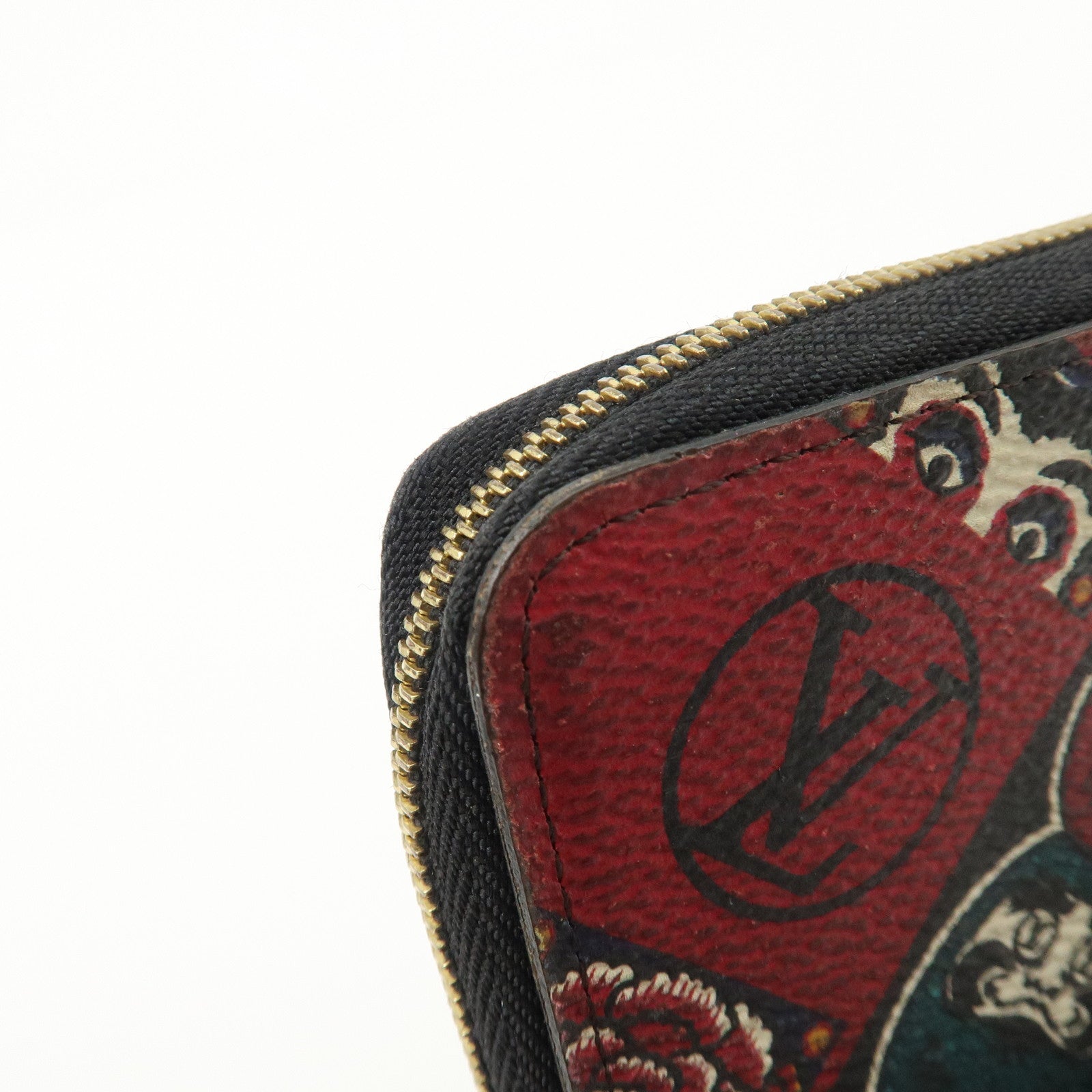 Louis Vuitton Monogram Zippy Coin Purse Kansai Yamamoto M67250 Used