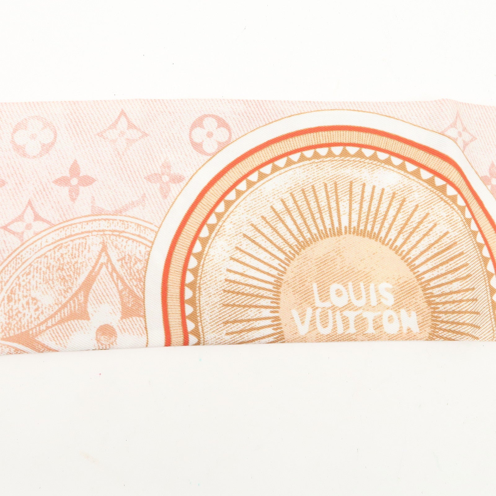 Louis Vuitton Bandeau Malle Merveilleuse Scarf Rose M77184 Used