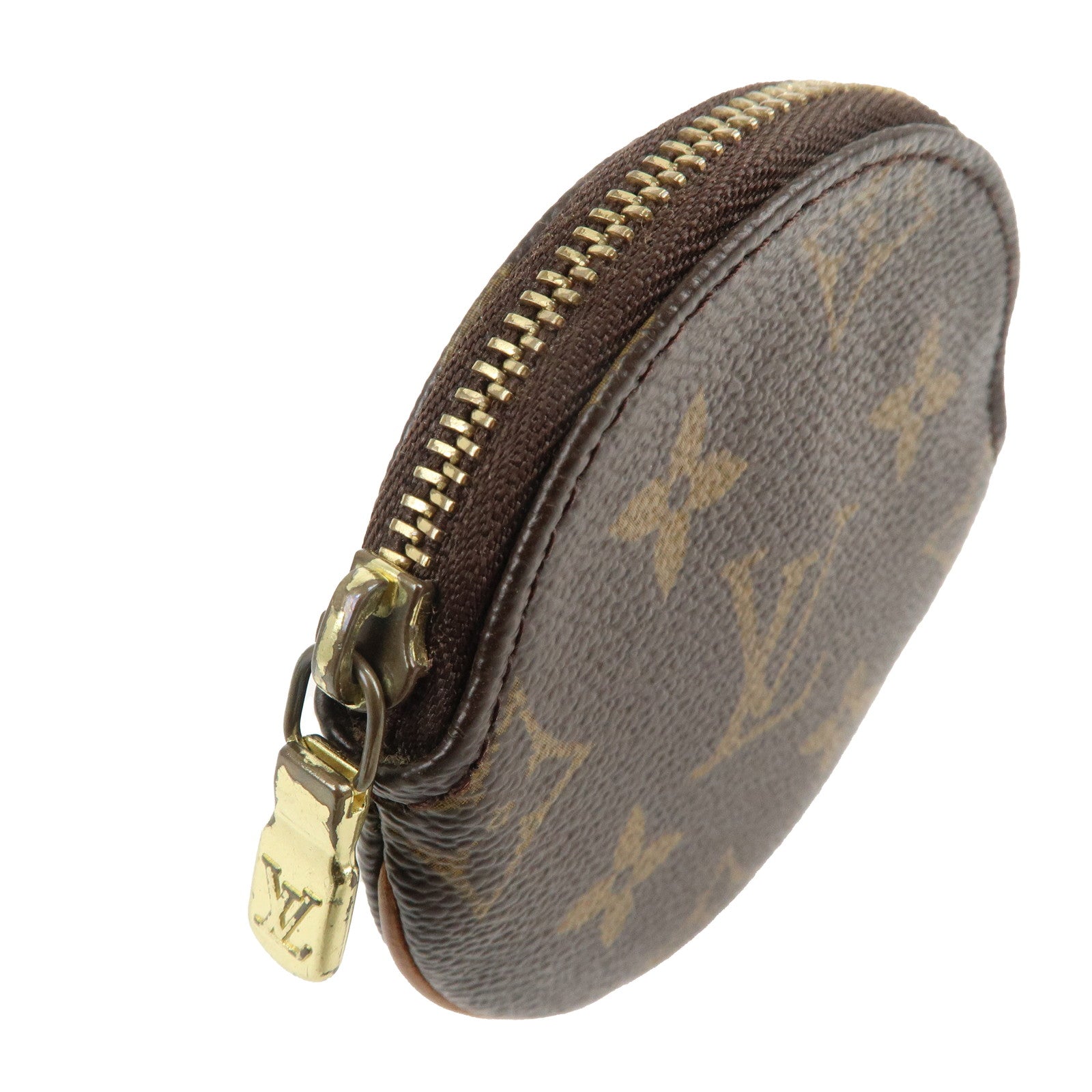 Louis Vuitton Monogram Porte Monnaie Rond Coin Case M61926