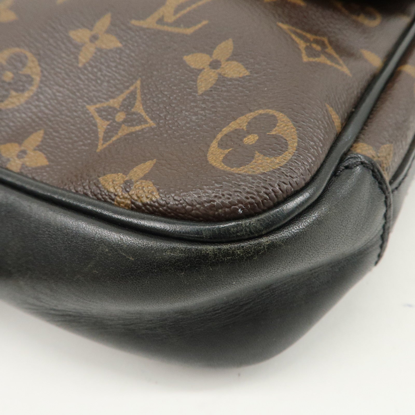 Louis Vuitton Monogram Macassar Bass PM Shoulder Bag M56717