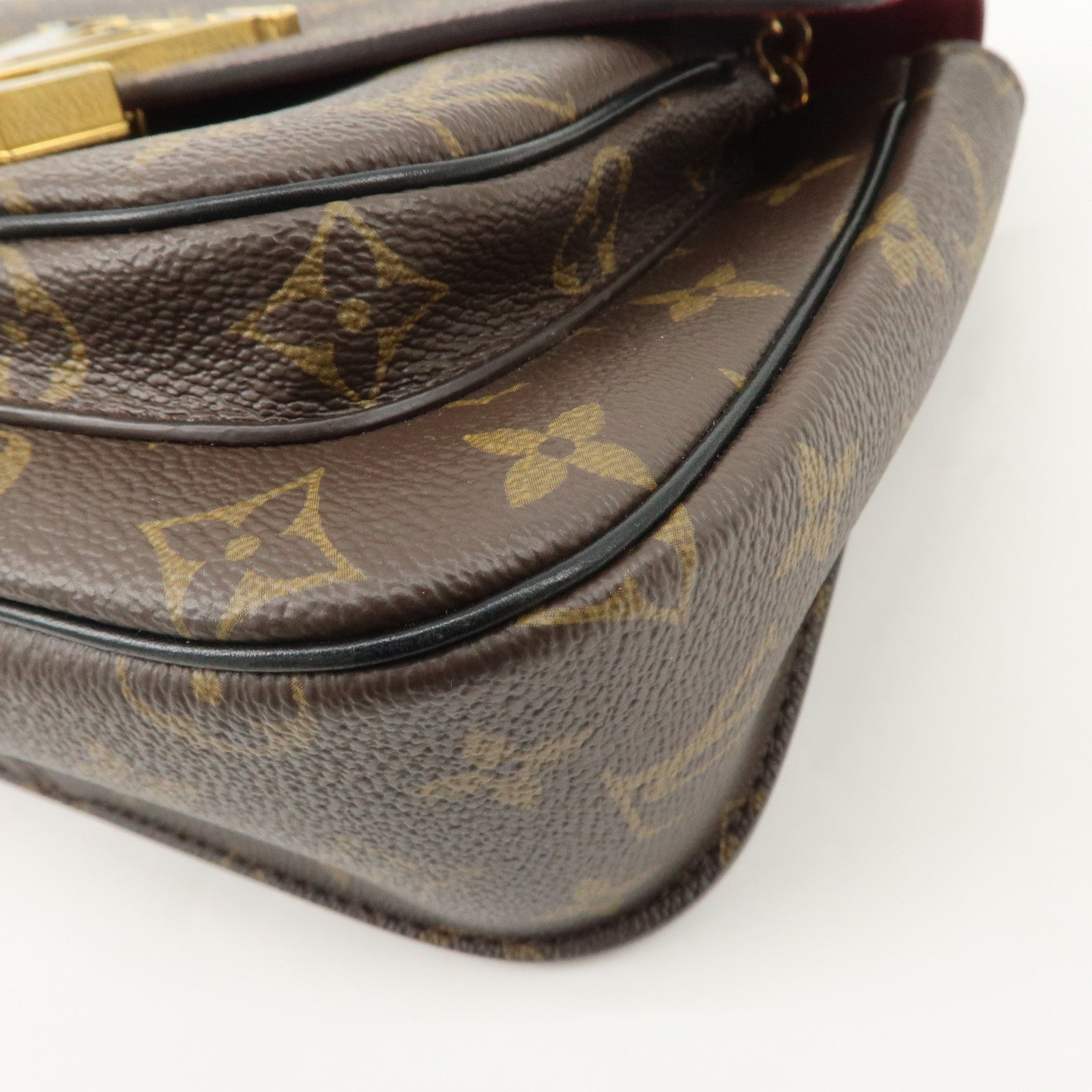 Louis Vuitton Monogram Passy Crossbody Chain Shoulder Bag M45592 Used