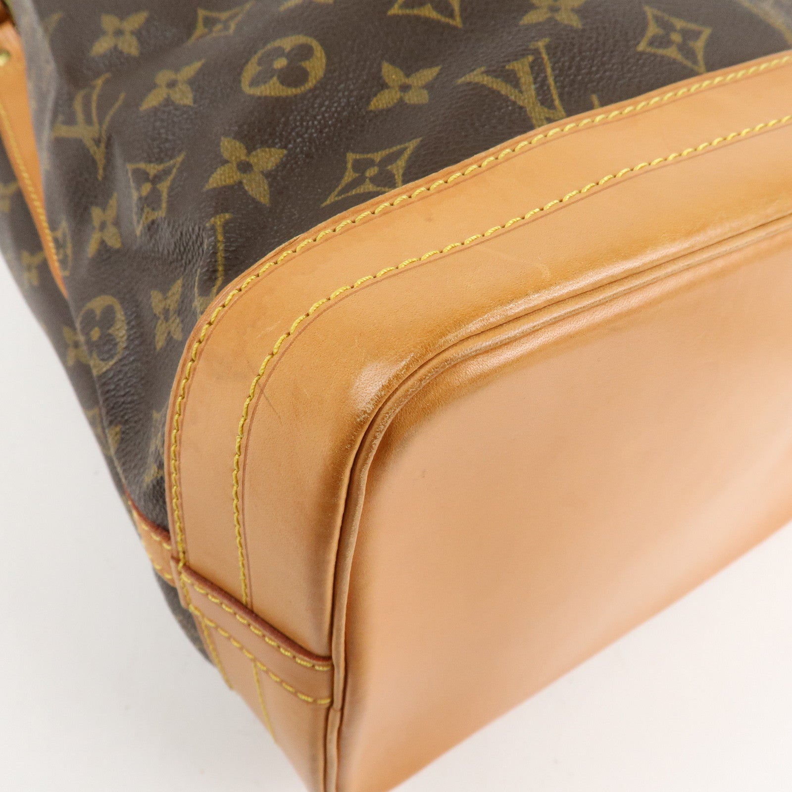 Louis Vuitton Monogram Noe Shoulder Bag Hand Bag Brown M42224