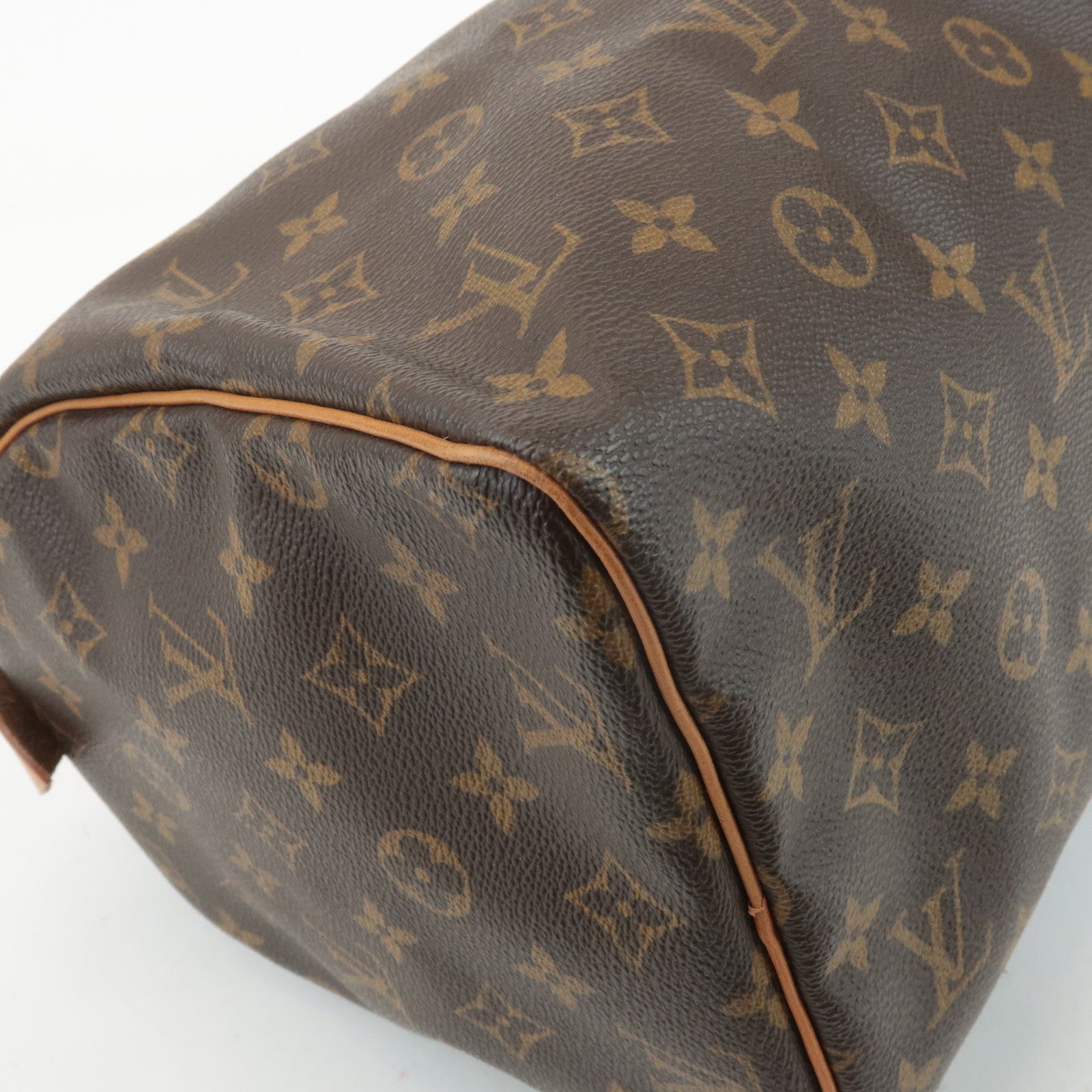 Louis Vuitton Monogram Speedy 30 Hand Bag Boston Bag M41108 Used