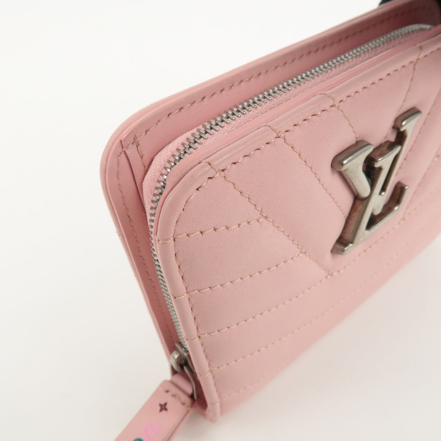 Louis Vuitton New Wave Gypt Compact Wallet Smoothie Pink M63791